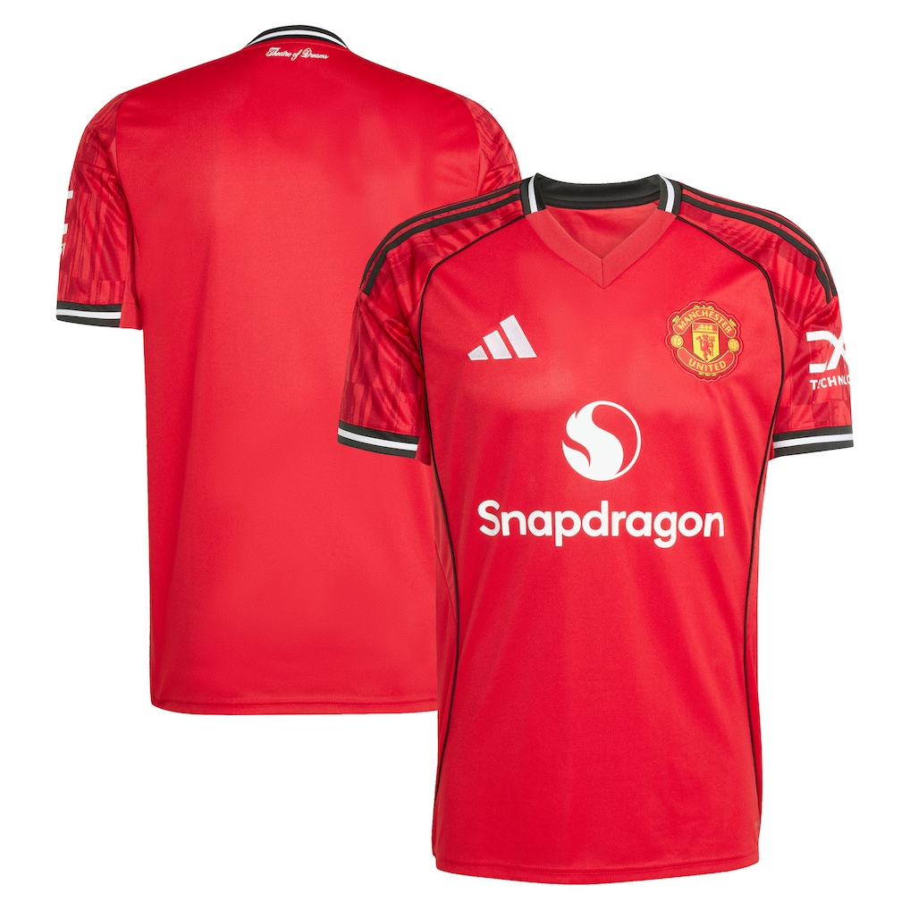 manchester-united-adidas-home-shirt-2025-26-1 Manchester United adidas Home Shirt 2025-26 - Image 1