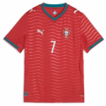 Portugal PUMA Home Shirt 2026 - Kids - Ronaldo #7 - Image 2