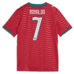 Portugal PUMA Home Shirt 2026 - Kids - Ronaldo #7 - Image 3