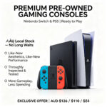 Pre-Owned Nintendo Switch / PS5 – 99% / 95% / 90% New Available, Fully Tested, 30% Off, 30-Day Warranty, Fast Shipping Australia –  108 t o 108to158 AUD - Image 3