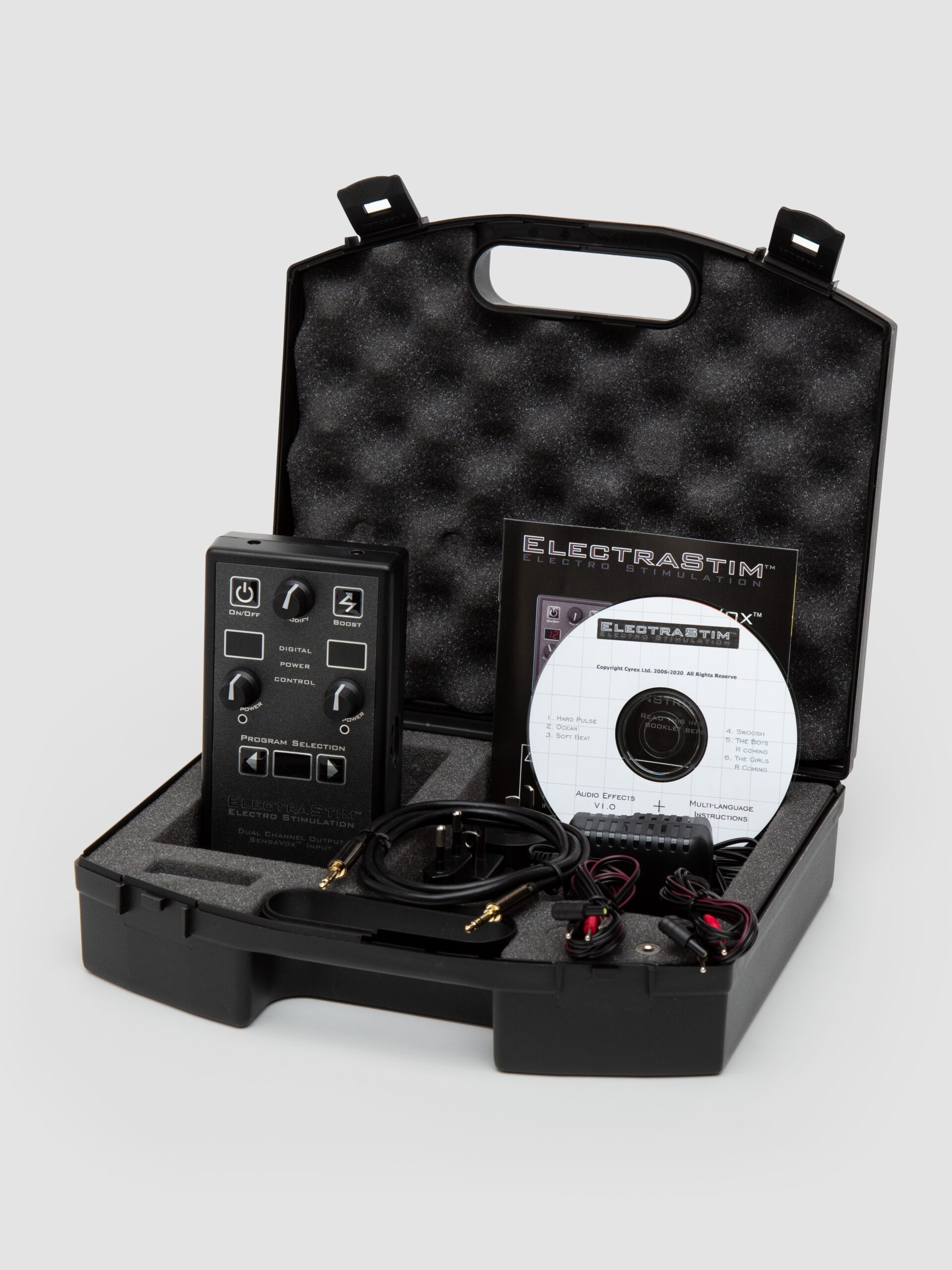 ElectraStim EM140 SensaVox Power Unit Dual Channel Electrosex Kit - Image 2