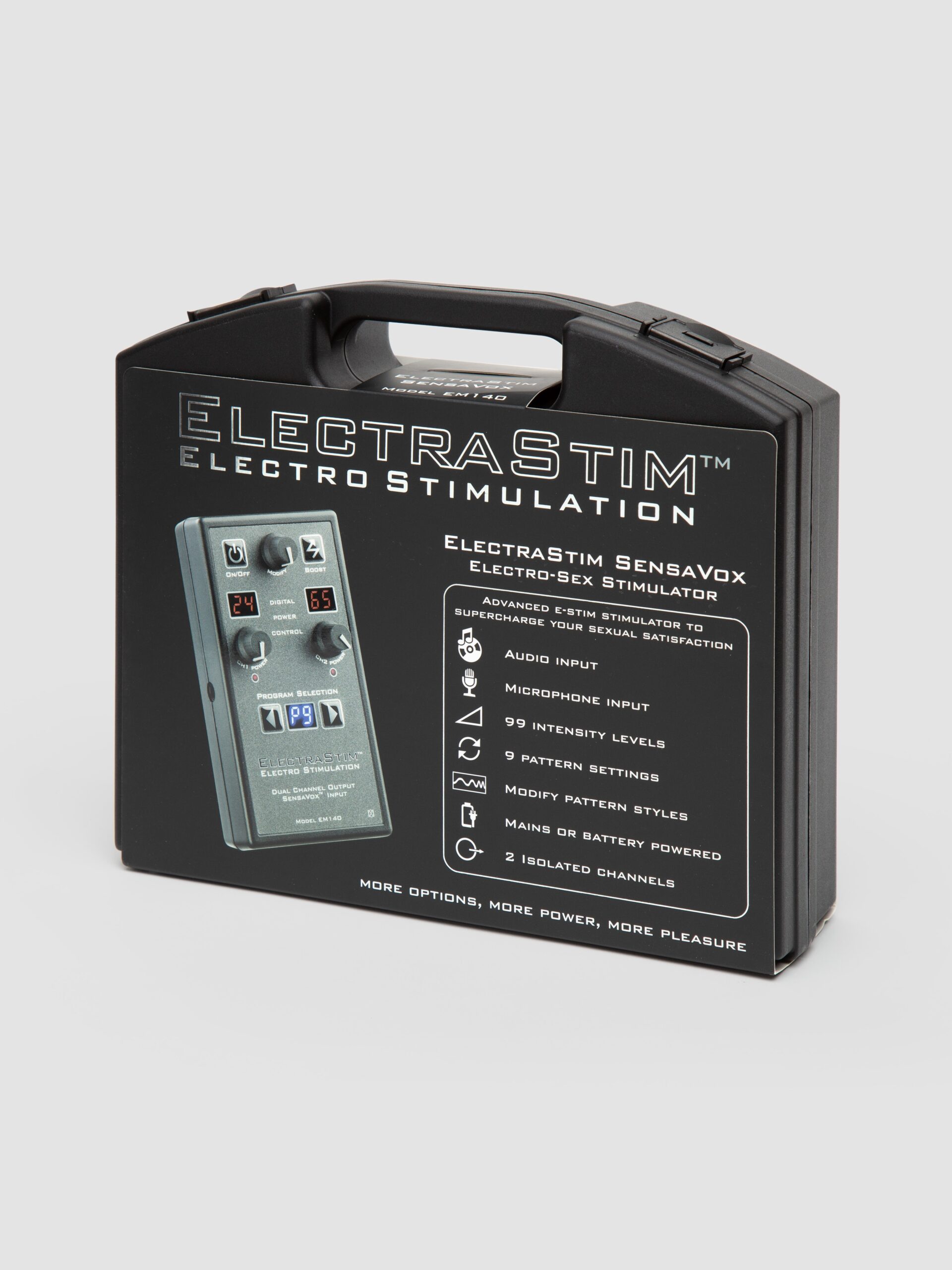 ElectraStim EM140 SensaVox Power Unit Dual Channel Electrosex Kit - Image 5