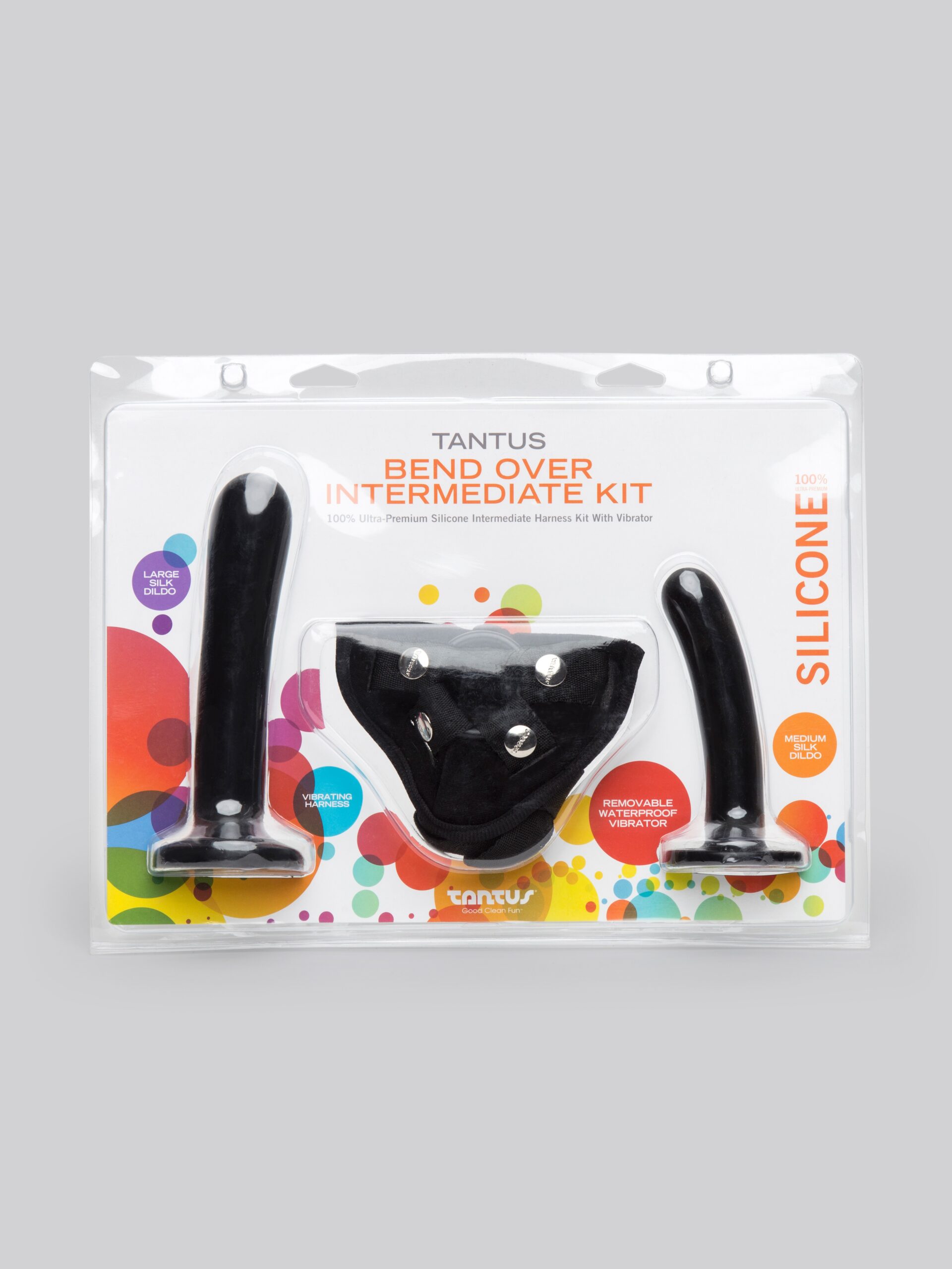 Tantus Intermediate Unisex Vibrating Strap-On Harness Kit (6 Piece)