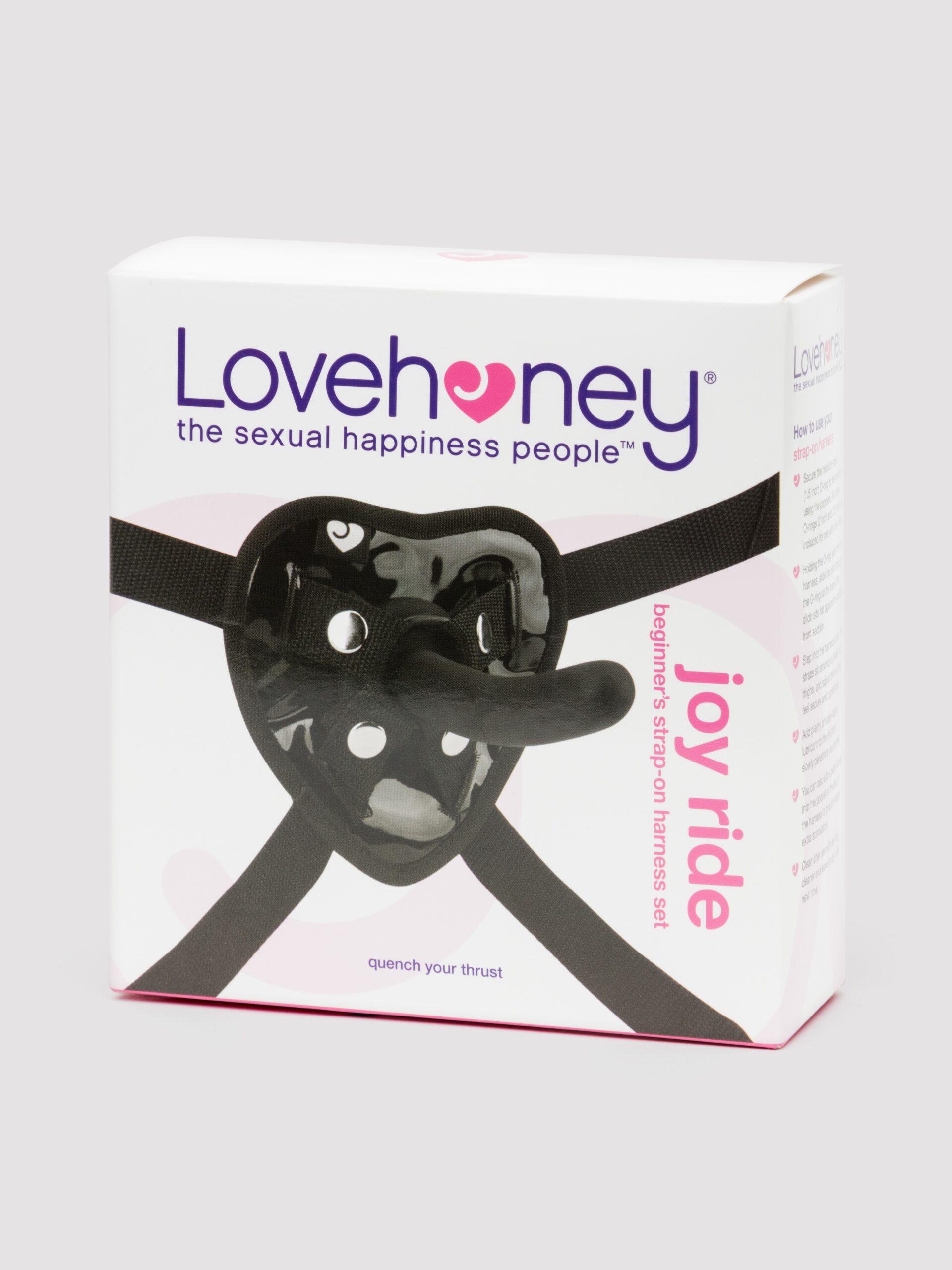 Lovehoney Beginner's Unisex Strap-On Harness Kit with 5 Inch Pegging Dildo - Image 7