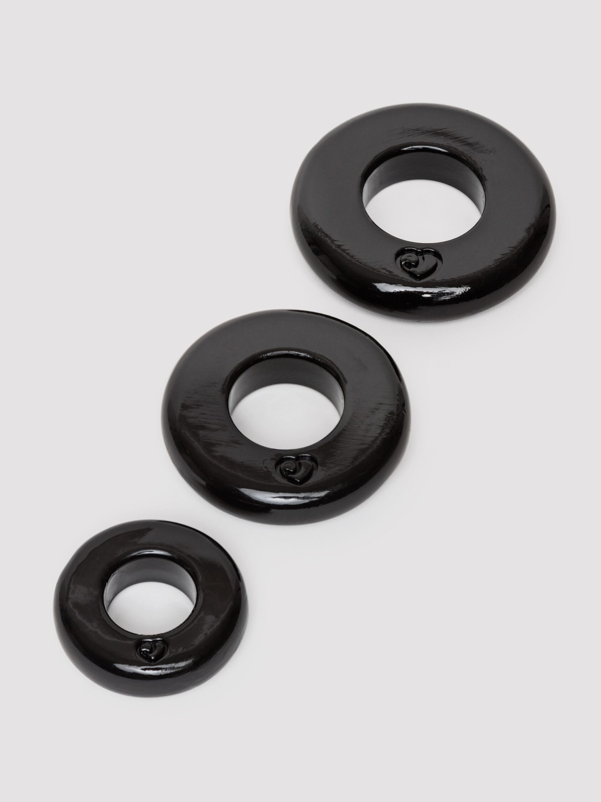 Lovehoney Get Hard Triple Stamina Ring Set (3 Pack)