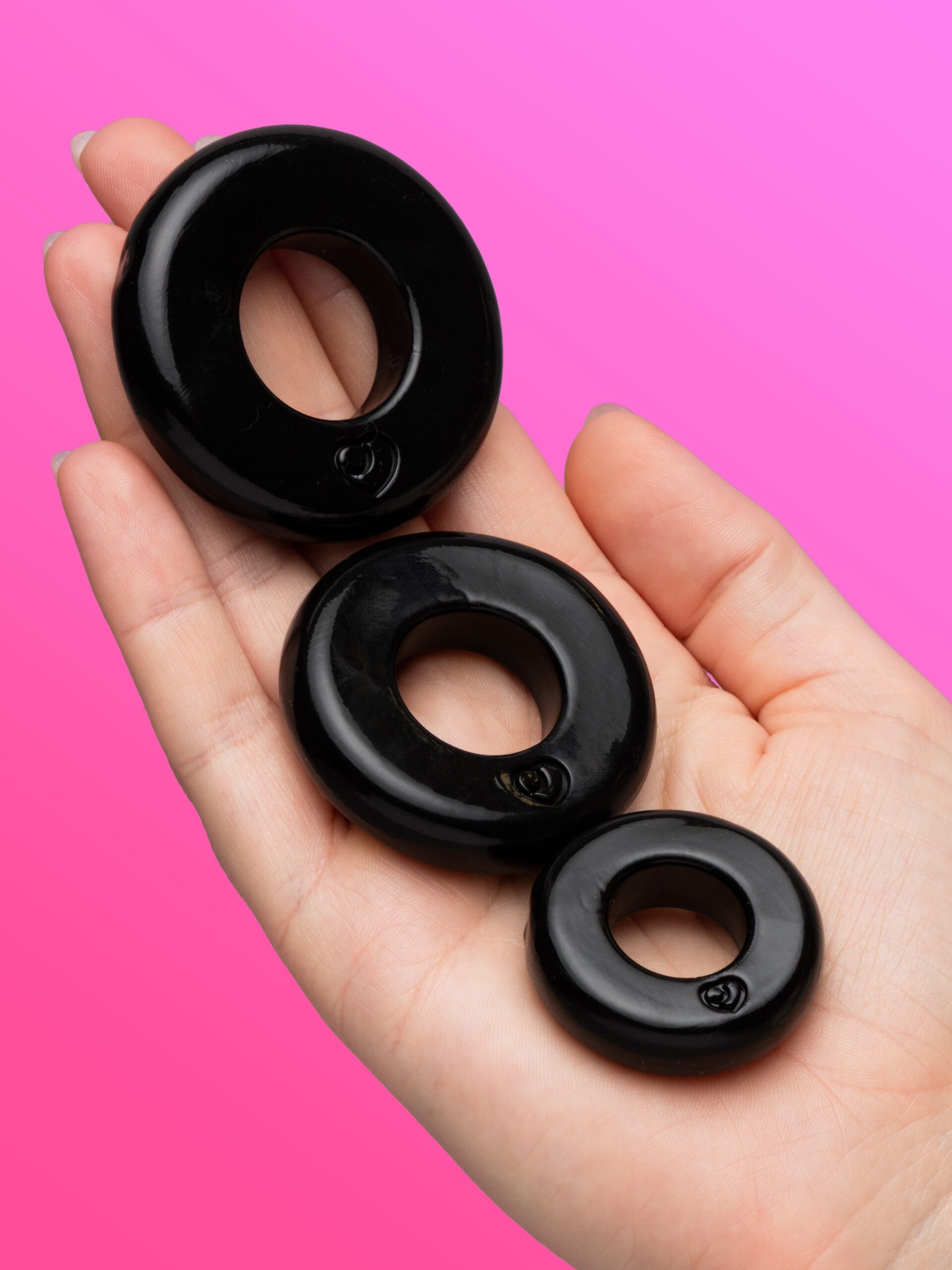 Lovehoney Get Hard Triple Stamina Ring Set (3 Pack) - Image 2