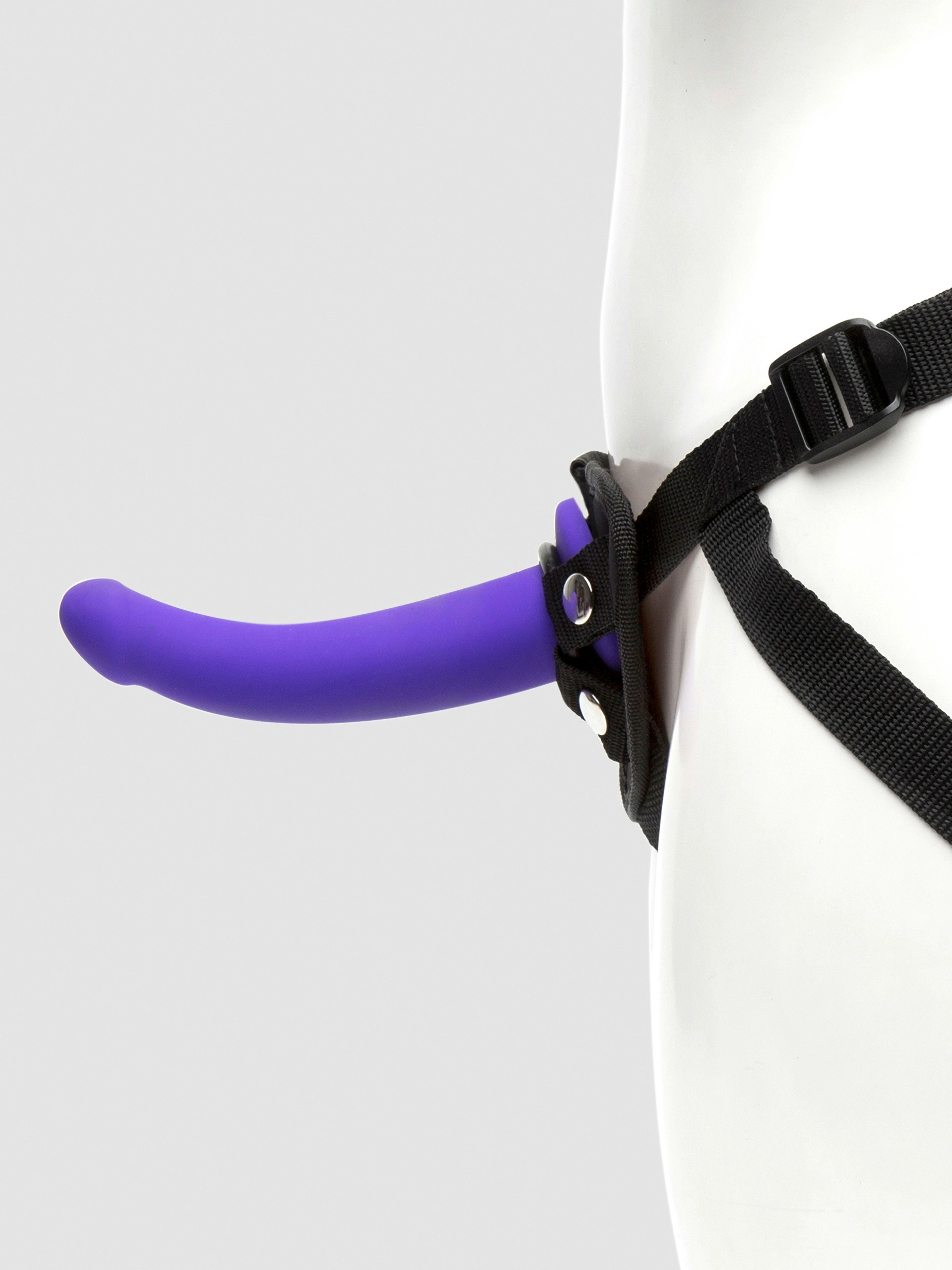 Lovehoney Advanced Unisex Strap-On Harness Kit with 7 Inch G-Spot Dildo - Image 2