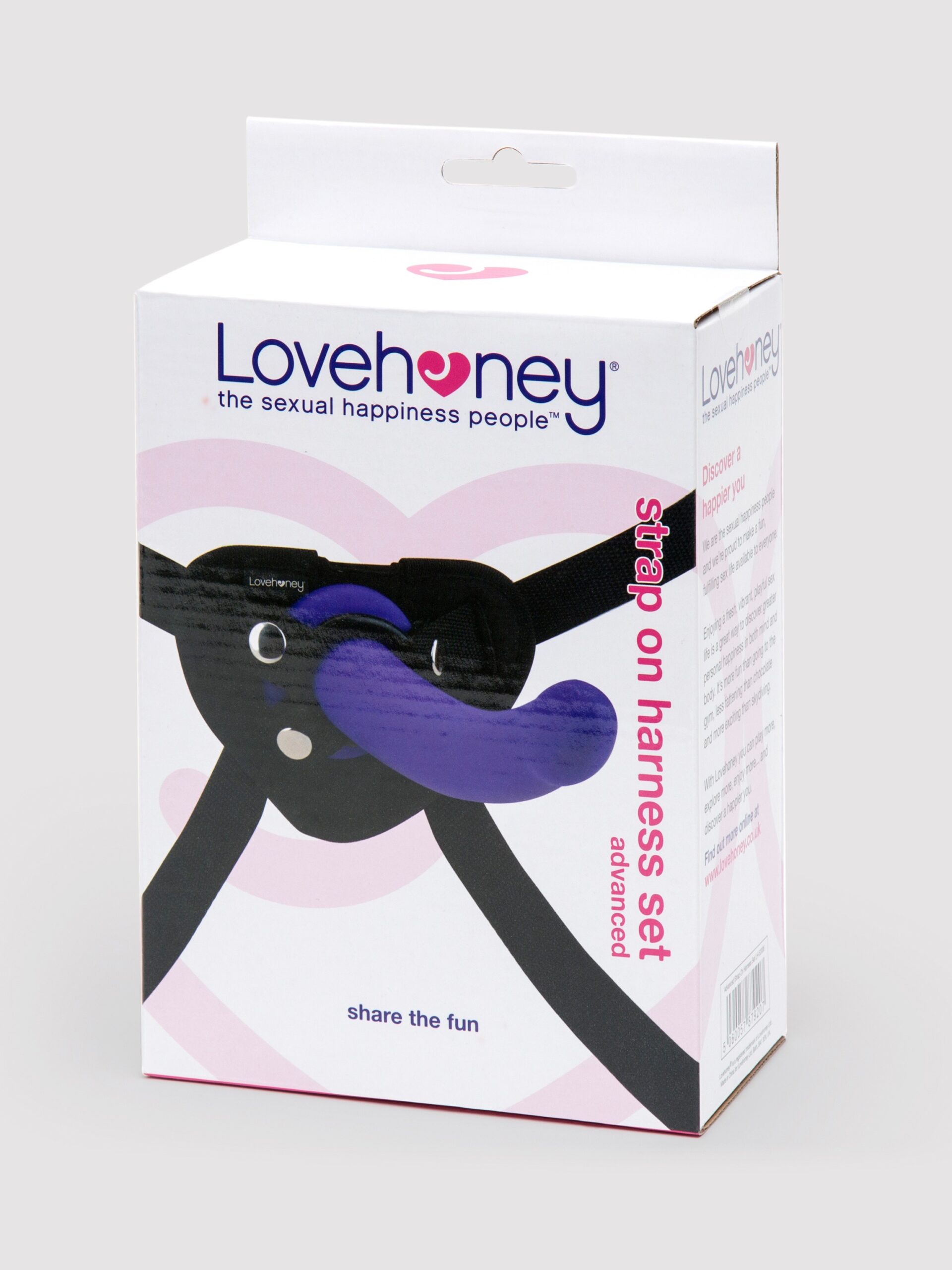 Lovehoney Advanced Unisex Strap-On Harness Kit with 7 Inch G-Spot Dildo - Image 6