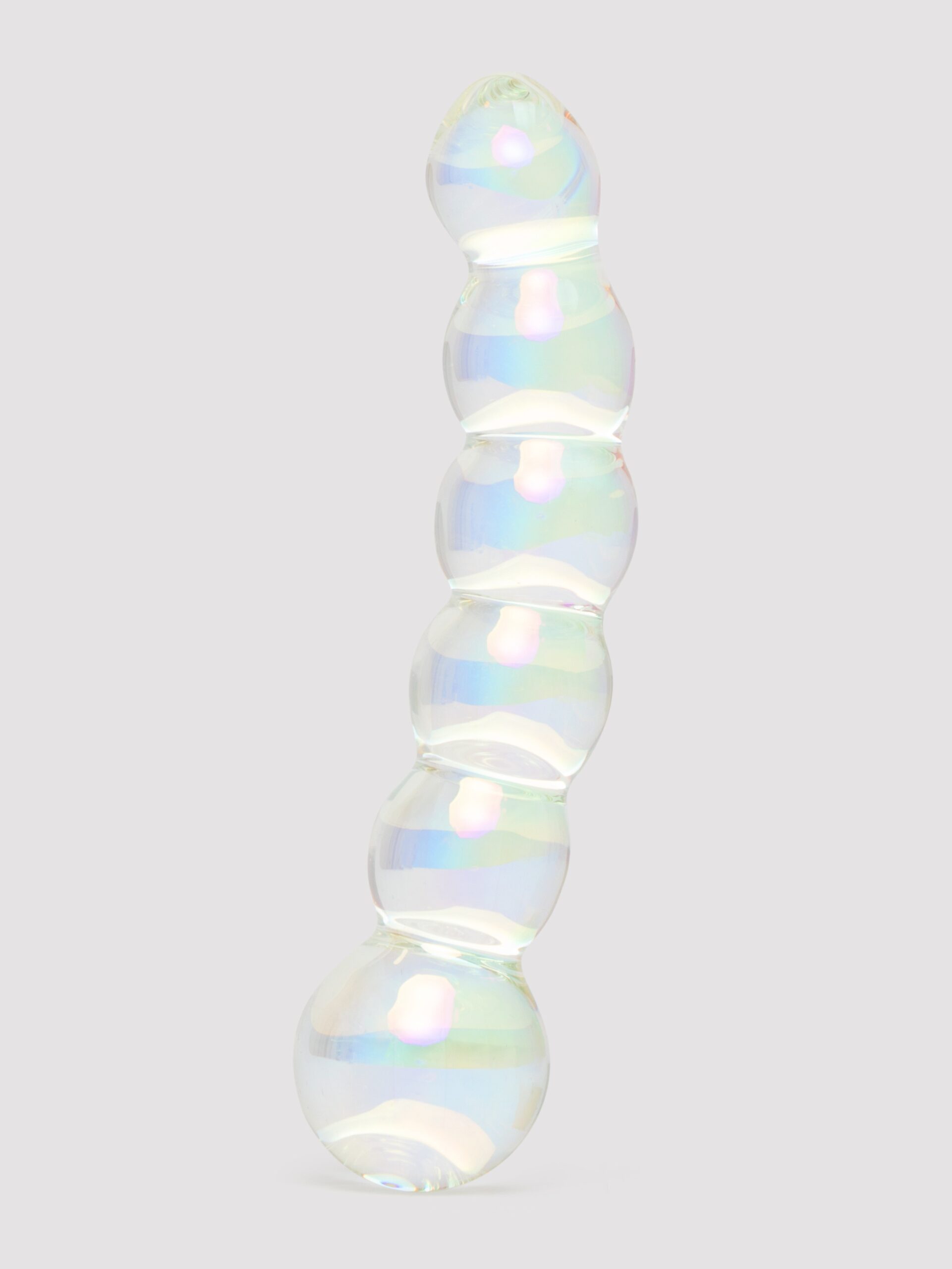 Lovehoney Beaded Sensual Glass Dildo 7 Inch - Image 3