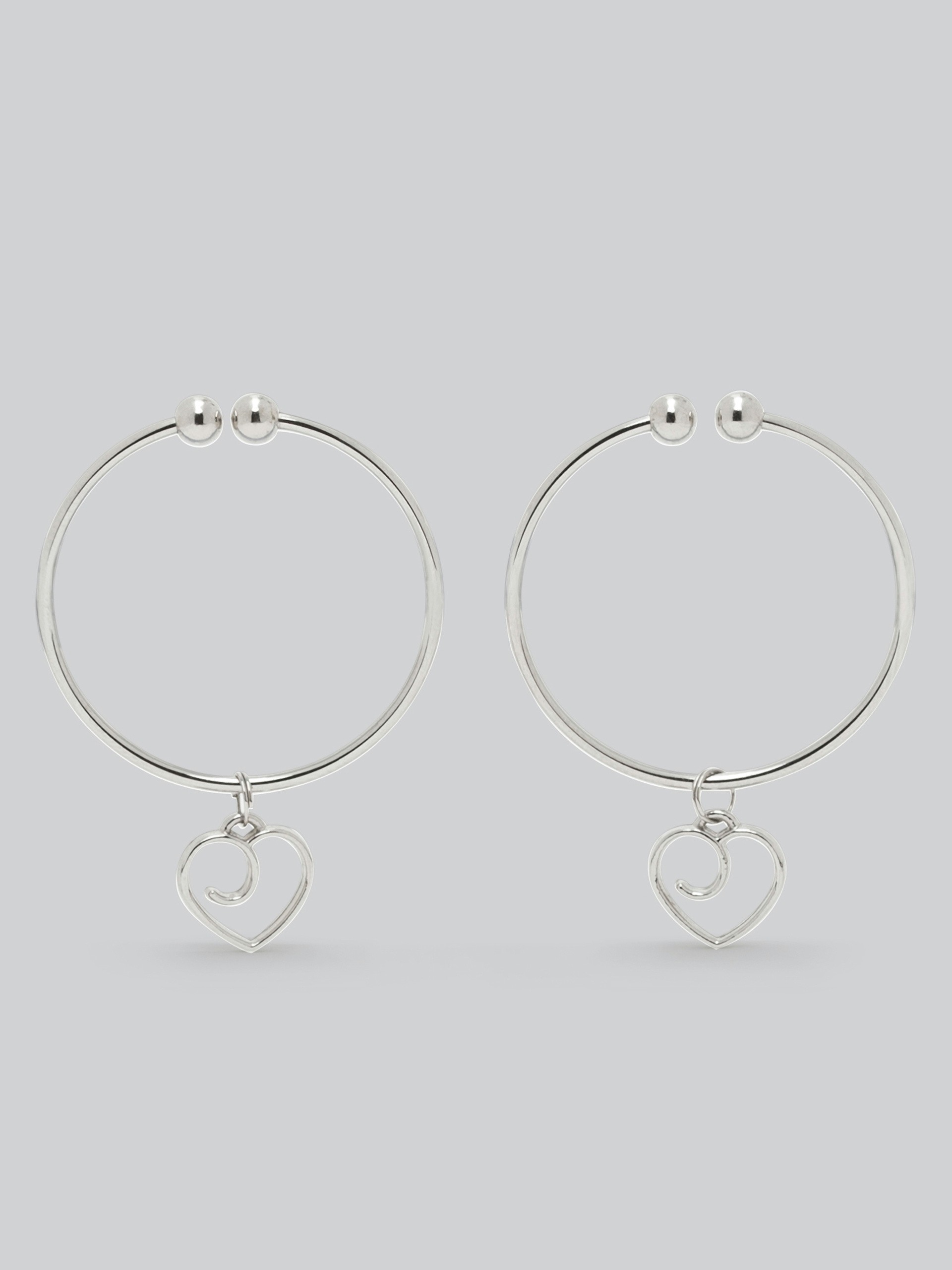Lovehoney Tease Me Advanced Nipple Clamps with Heart Charms