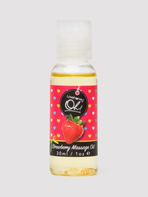 Lovehoney Oh! Strawberry Kissable Massage Oil 1.0 fl.oz