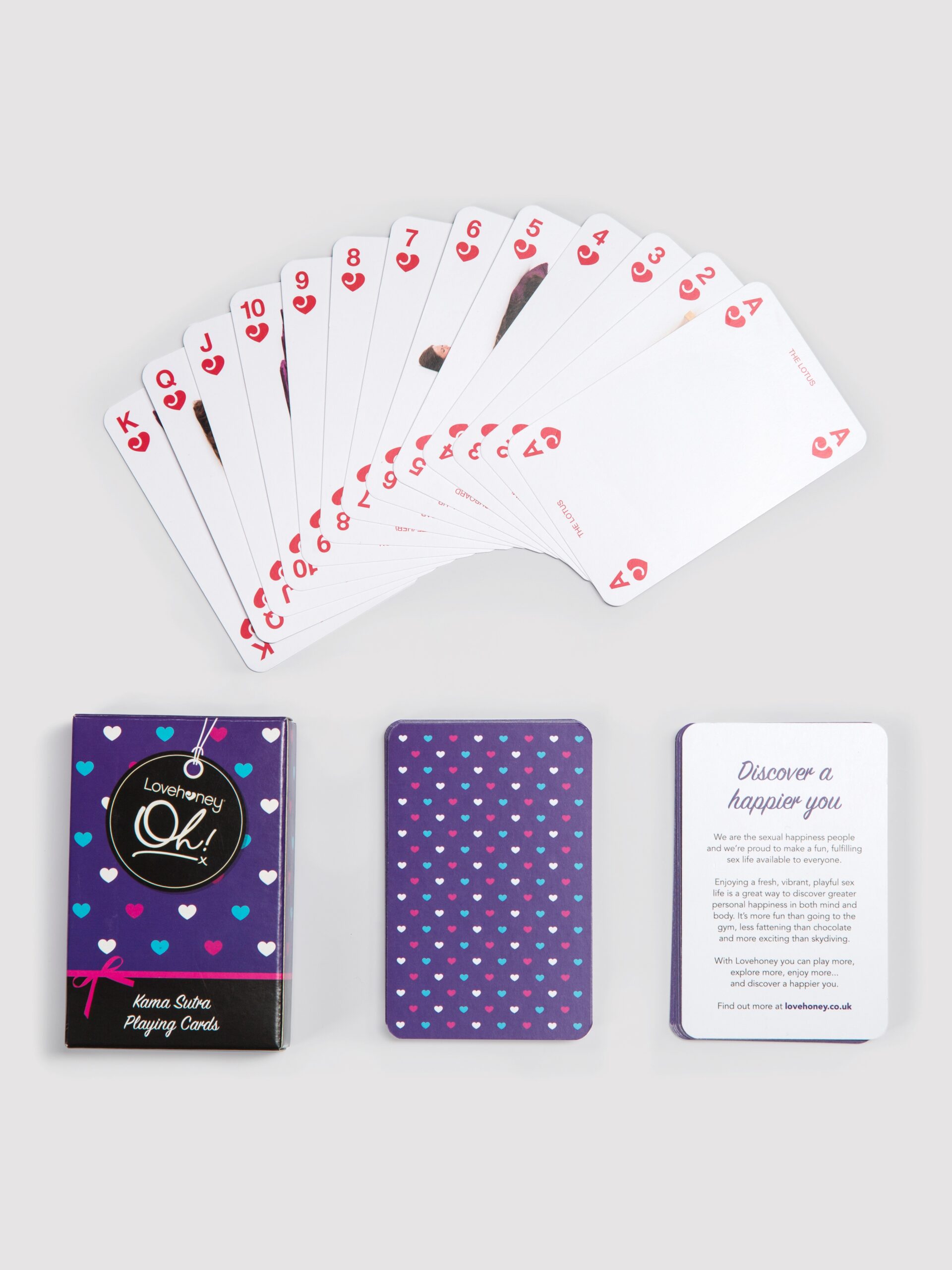 Lovehoney Oh! Kama Sutra Playing Cards - Image 2