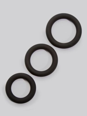 Lovehoney Get Hard Extra Thick Silicone Cock Ring Set (3 Count)