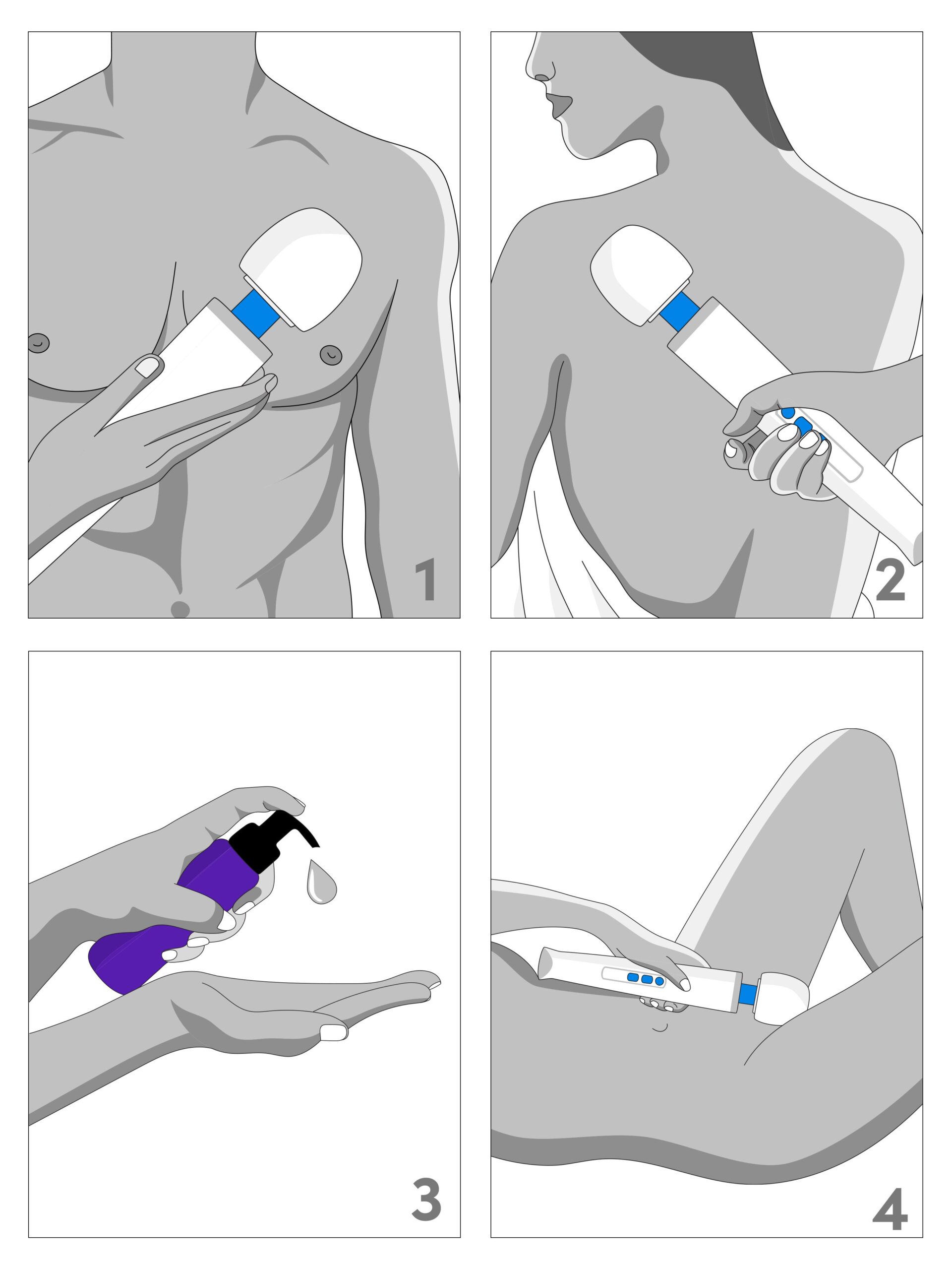 Magic Wand Rechargeable Extra Powerful Cordless Vibrator - Image 4