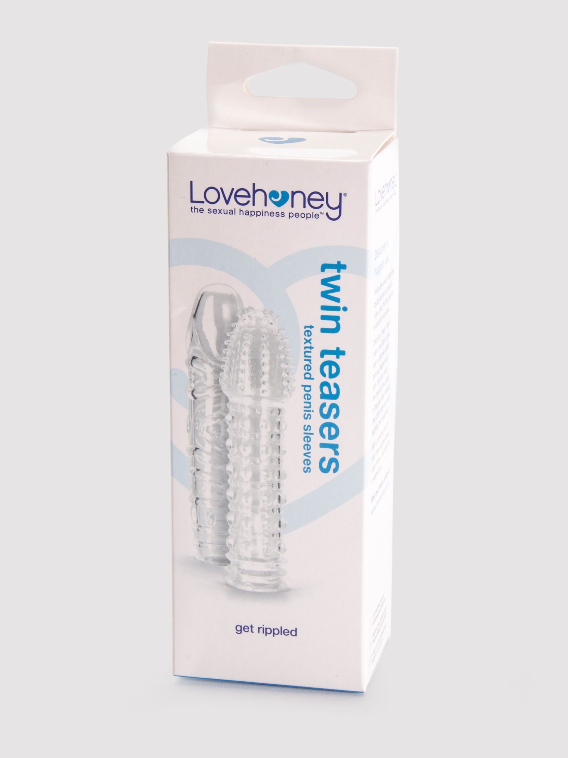 Lovehoney Twin Teasers Textured Penis Sleeves (2 Pack) - Image 6