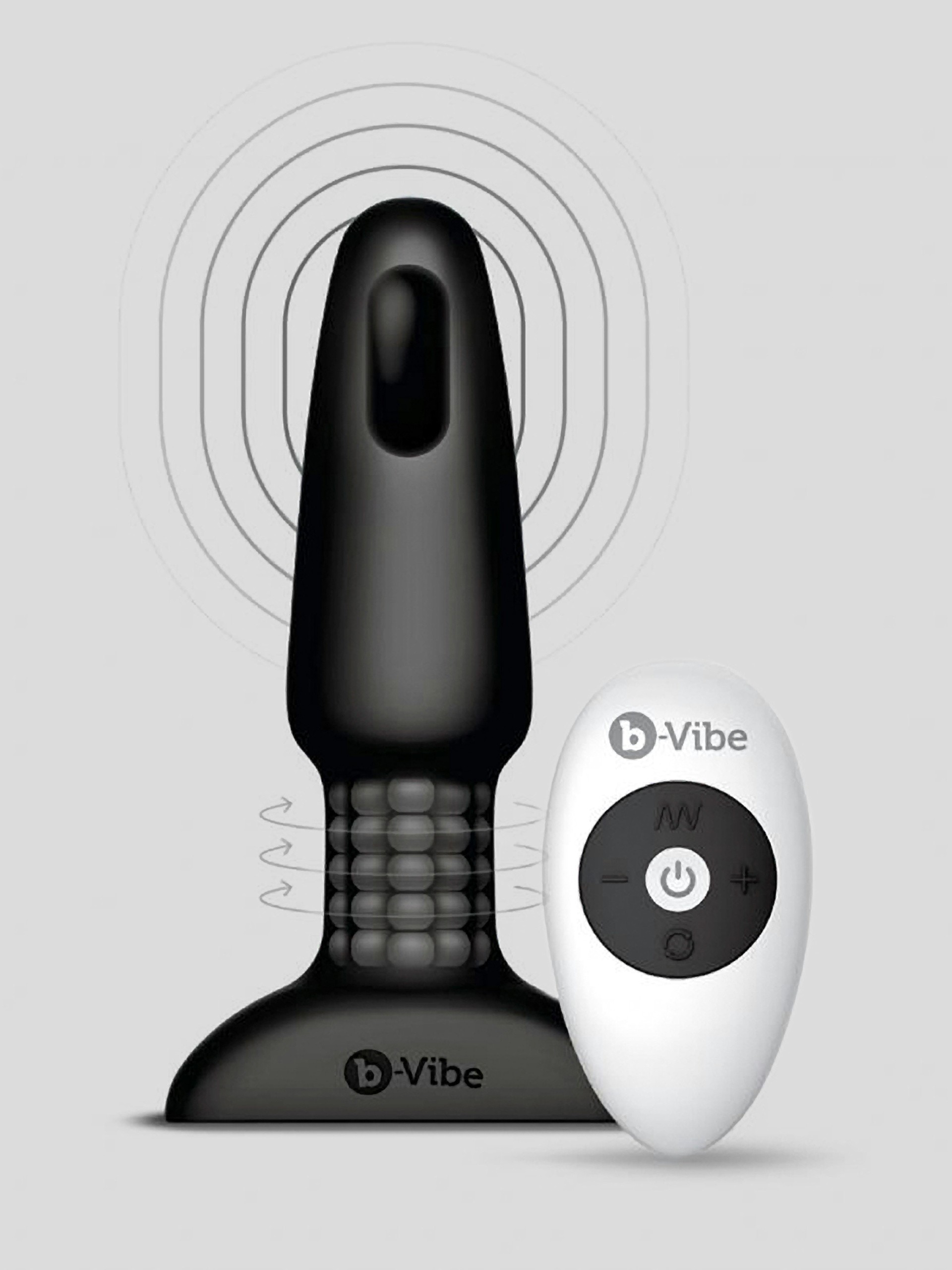 b-Vibe Remote Control Rechargeable Vibrating Rimming Butt Plug - Image 6