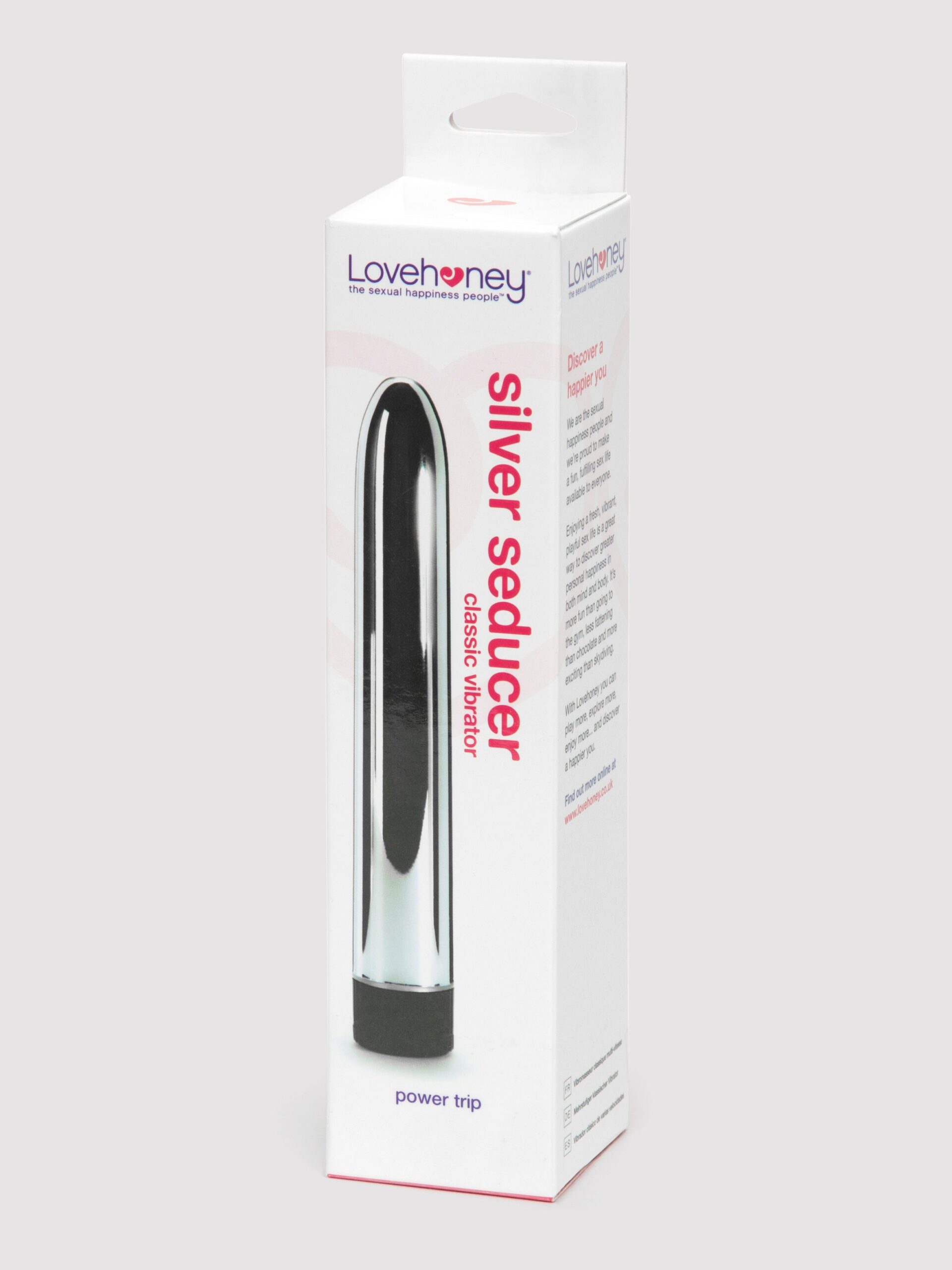 Lovehoney Silver Seducer Classic Vibrator 6 Inch - Image 4