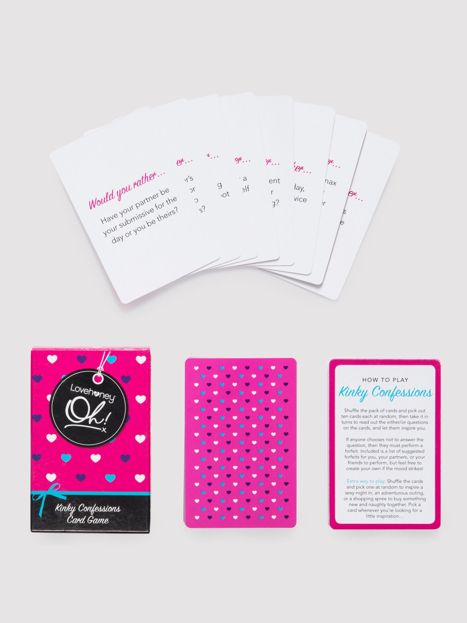 Lovehoney Oh! Confessions Card Game (52 Pack) - Image 2