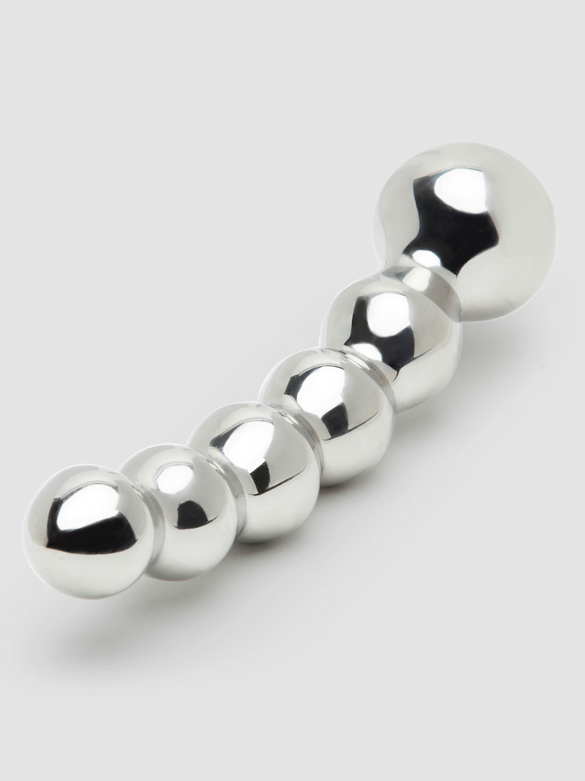 Desire Luxury Beaded Stainless Steel Dildo - Image 3