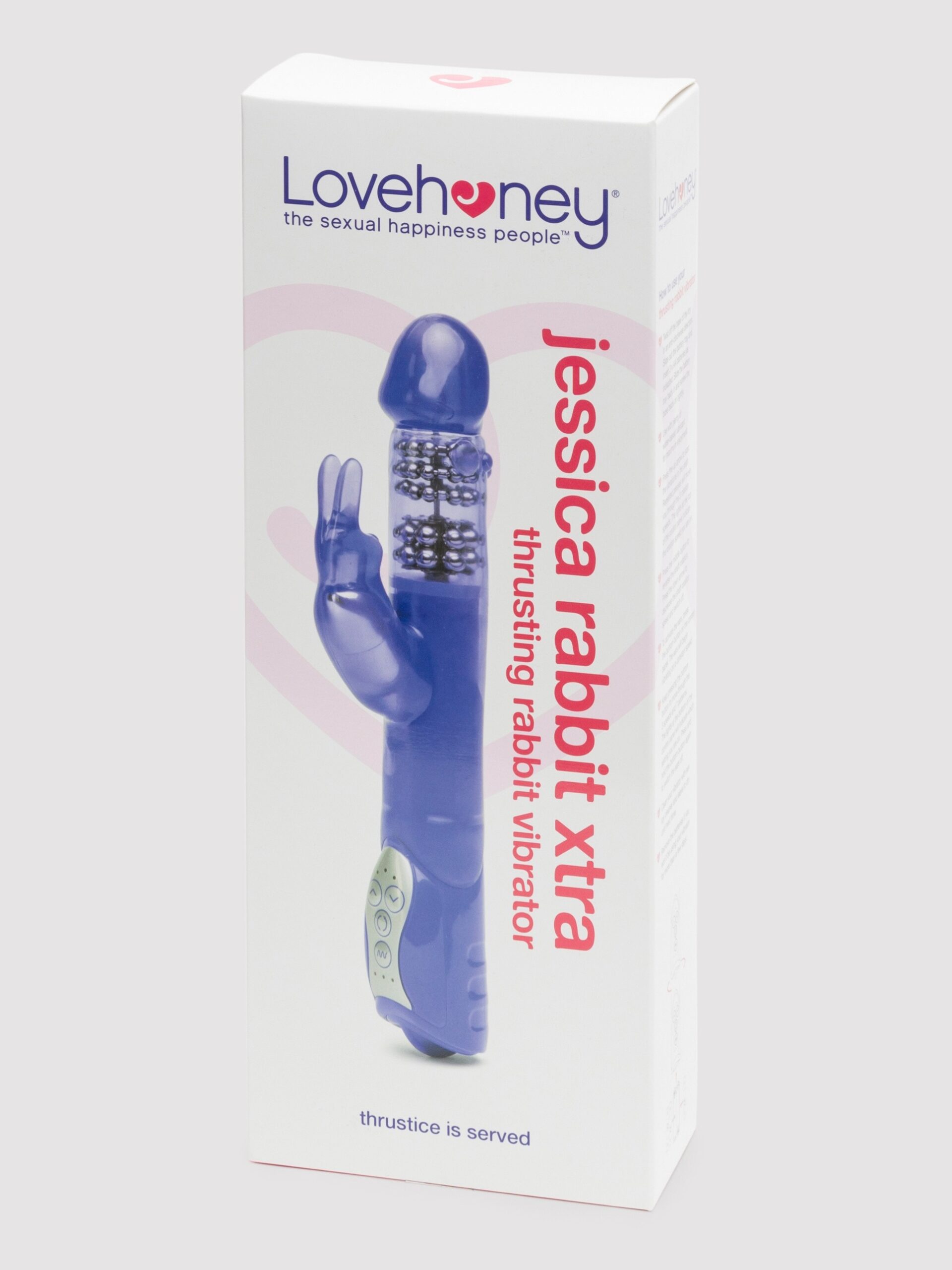 Lovehoney Jessica Rabbit Xtra 10 Function Thrusting Rabbit Vibrator - Image 6