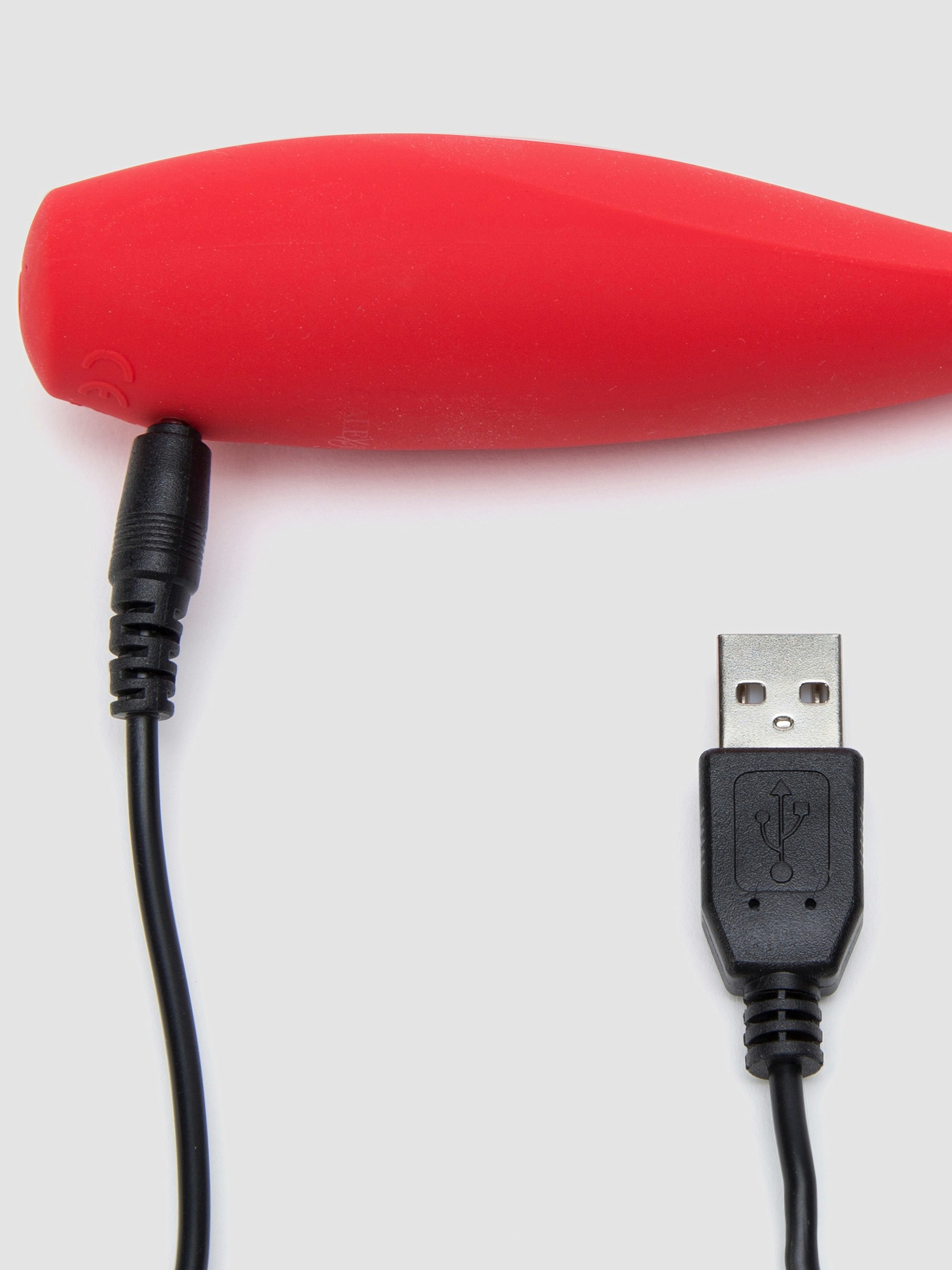 Red Hot Rechargeable Silicone Flickering Tongue Vibrator - Image 3