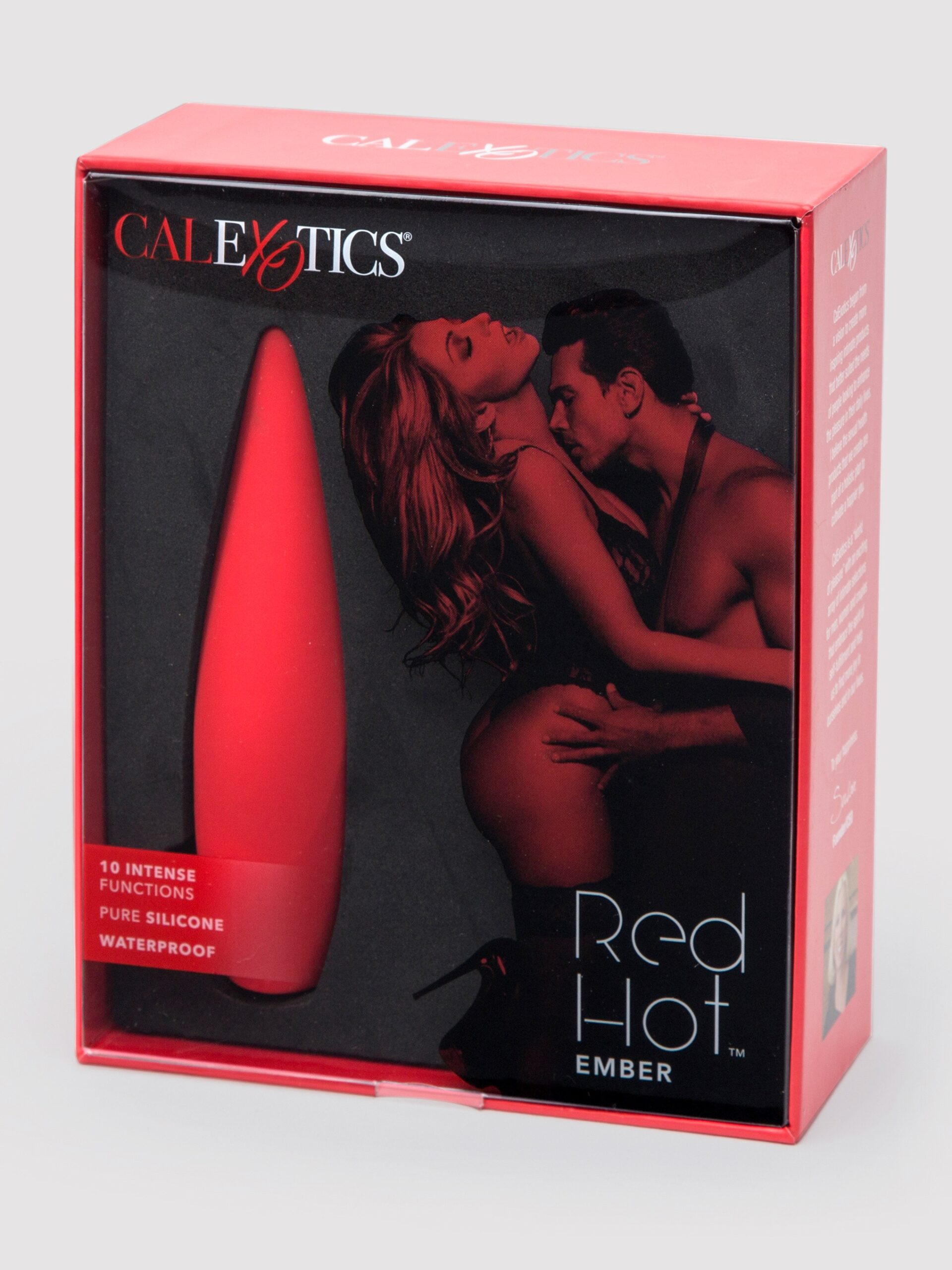 Red Hot Rechargeable Silicone Flickering Tongue Vibrator - Image 6