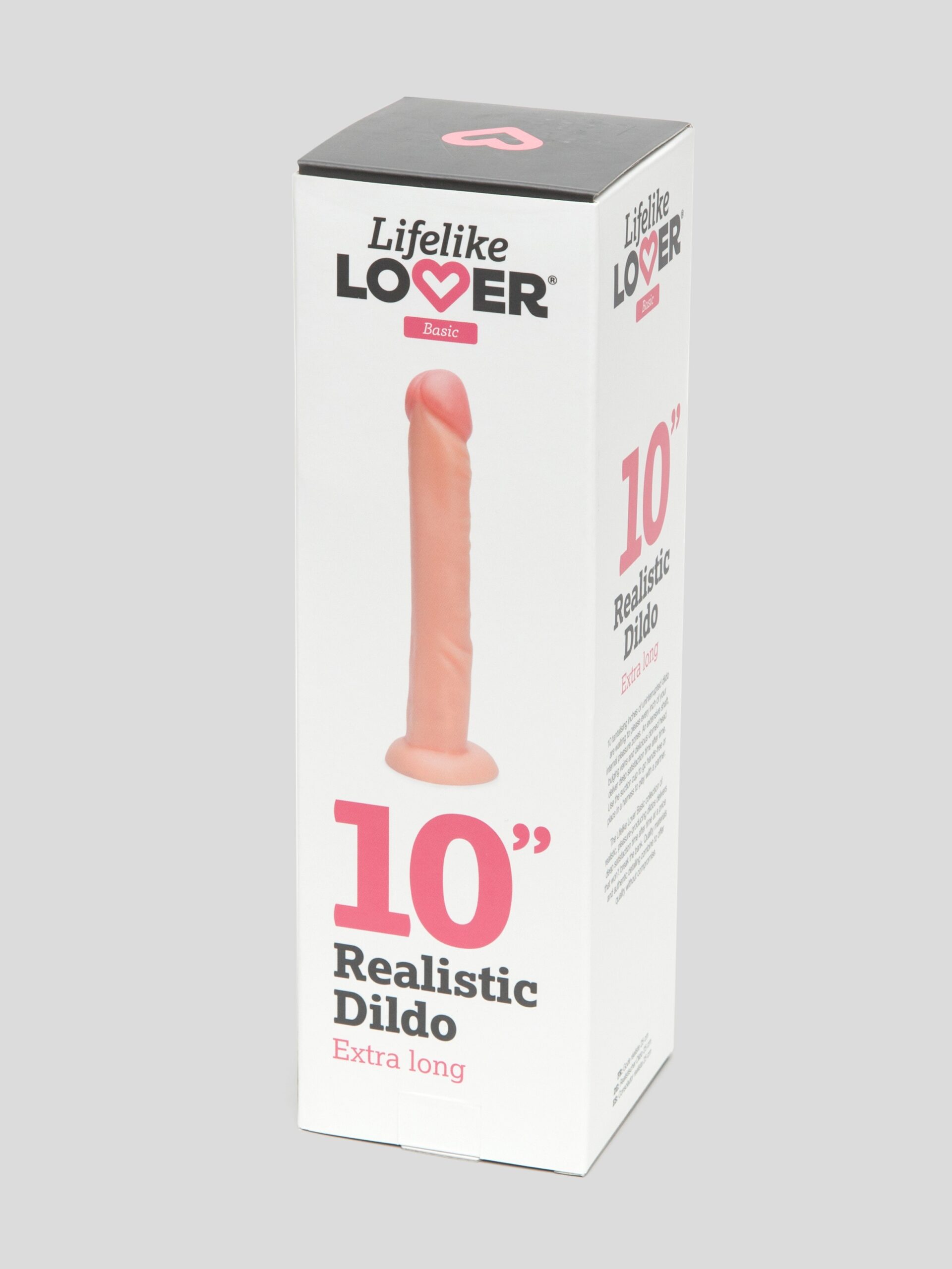 Lifelike Lover Basic Realistic Suction Cup Dildo 10 Inch - Image 6