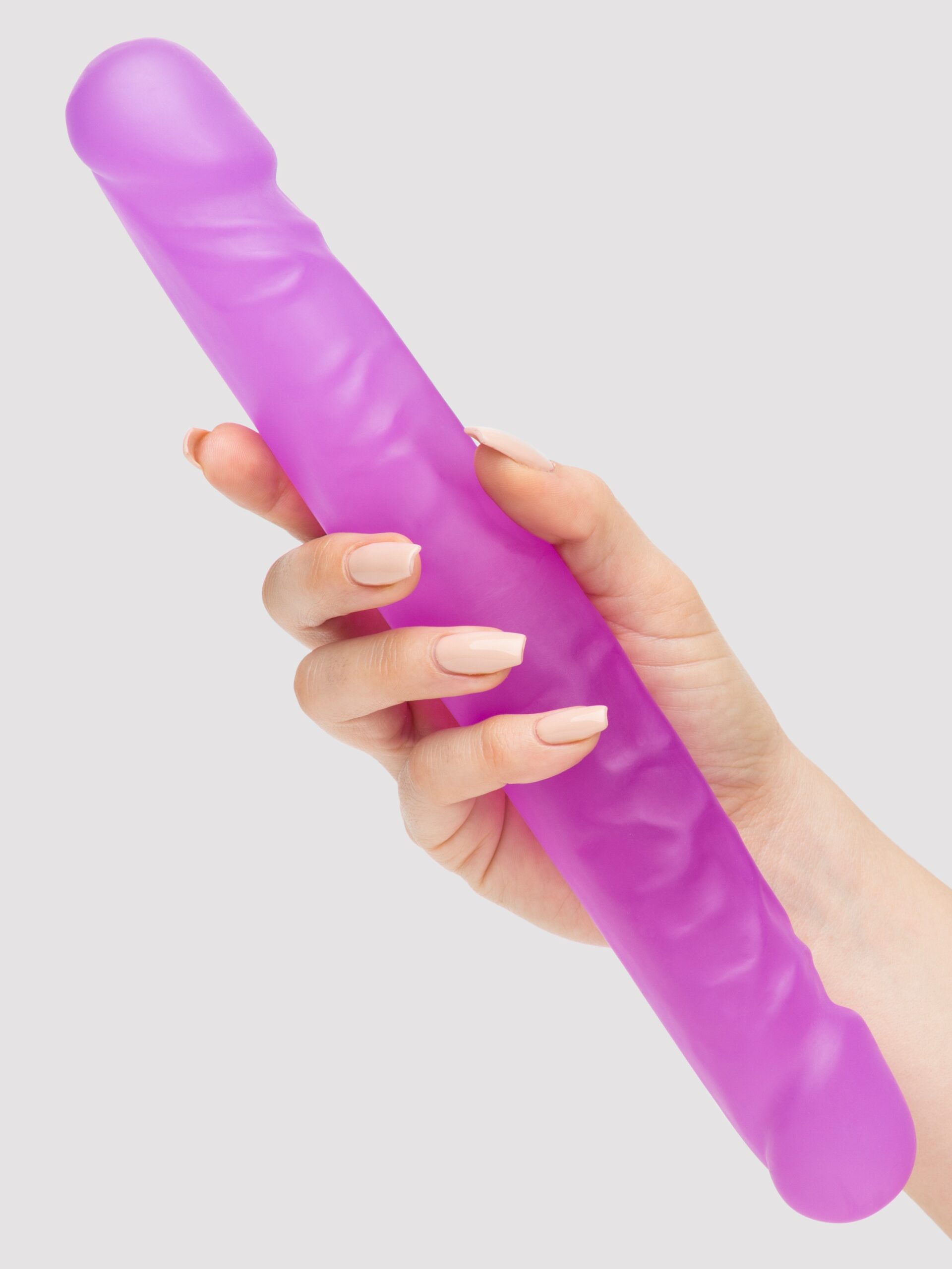 BASICS Double-Ended Dildo 12 Inch - Image 5