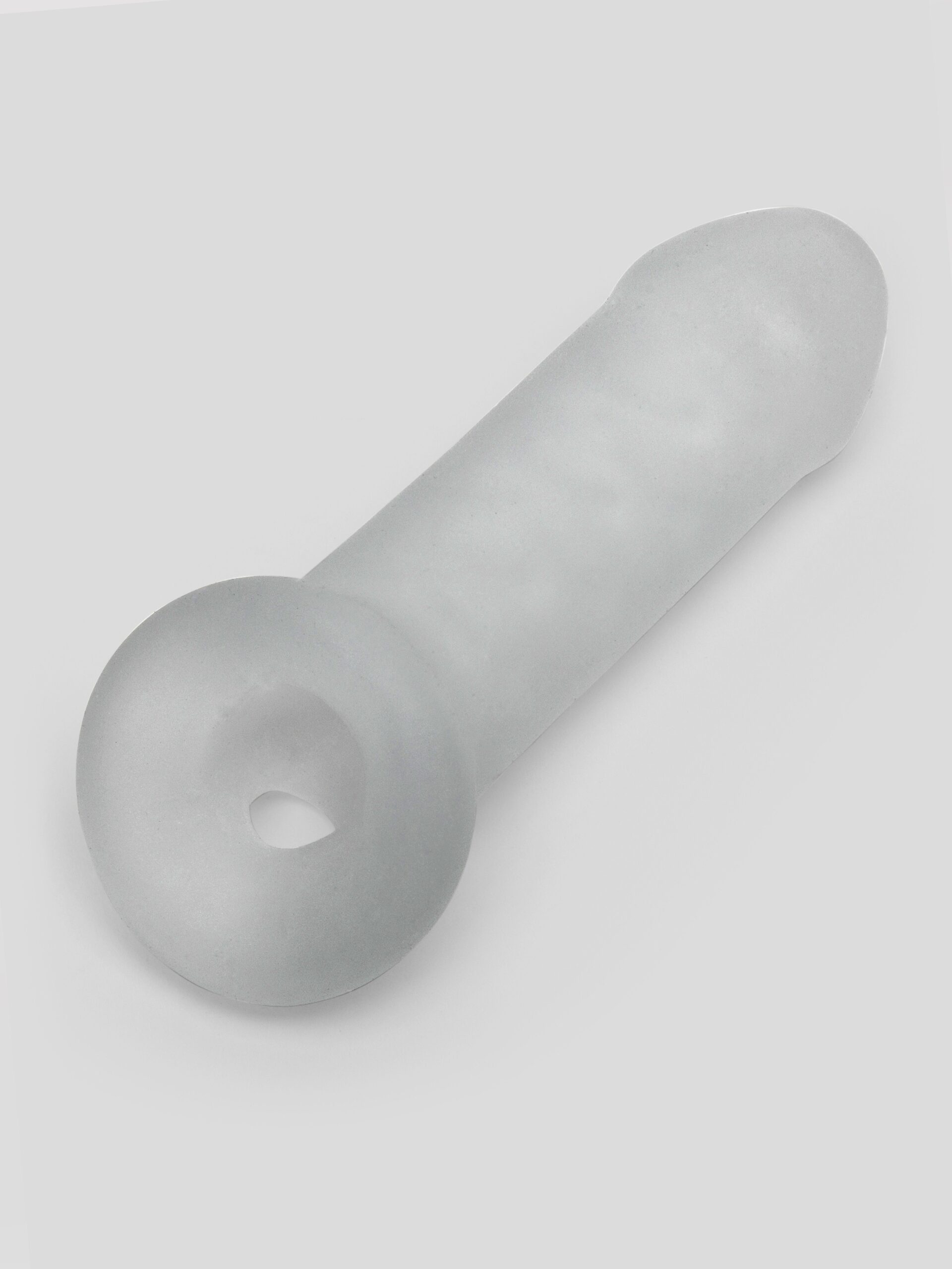 Perfect Fit Fat Boy Thin Textured Penis Extender with Ball Loop - Image 3