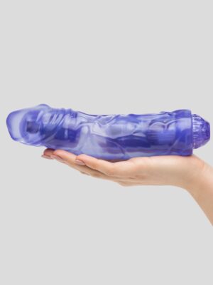 Dual Motor Rechargeable Extra Girthy Realistic Dildo Vibrator 9 Inch