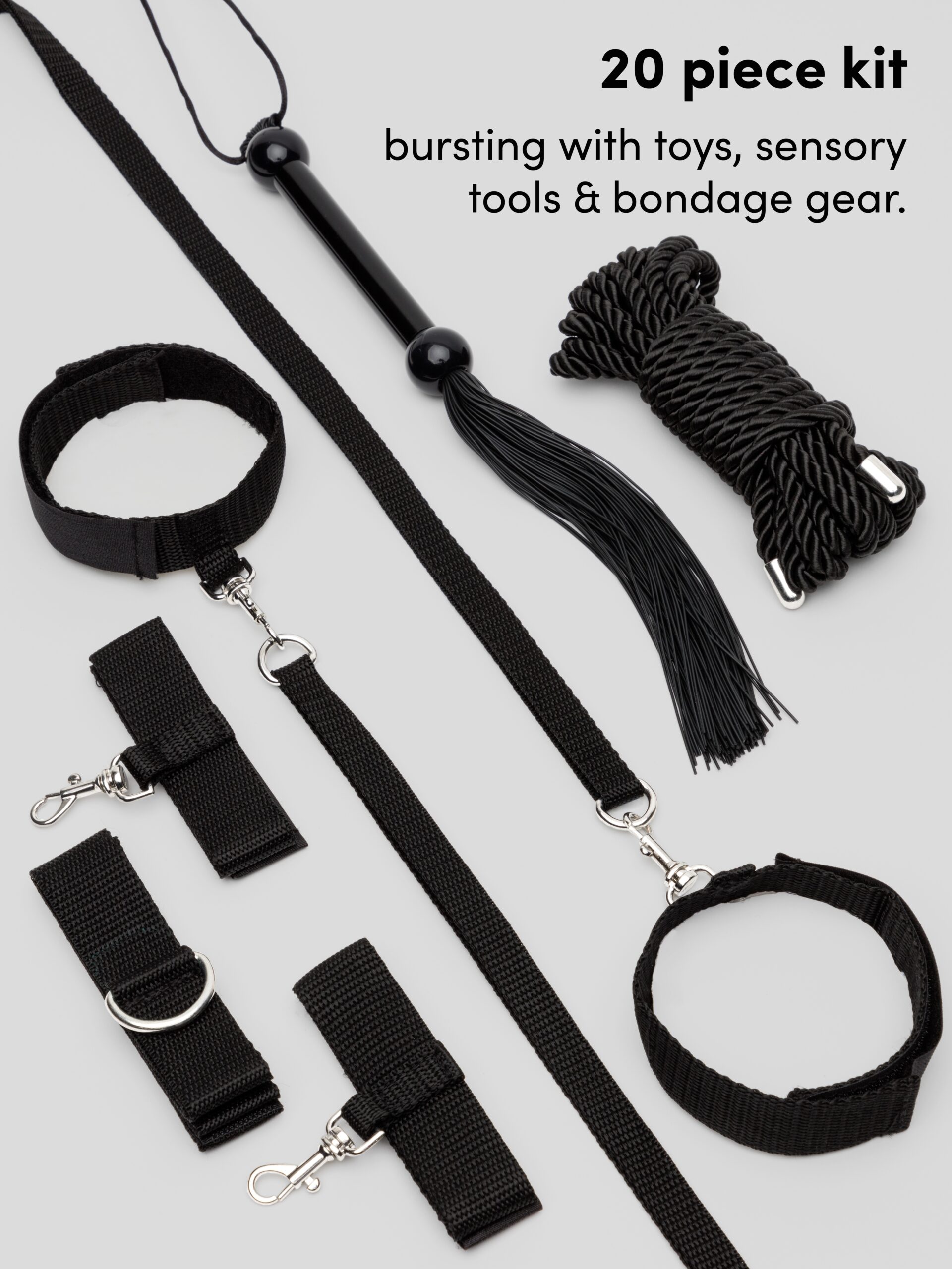 Lovehoney All You Need Bondage Kit (20 Piece) - Image 2