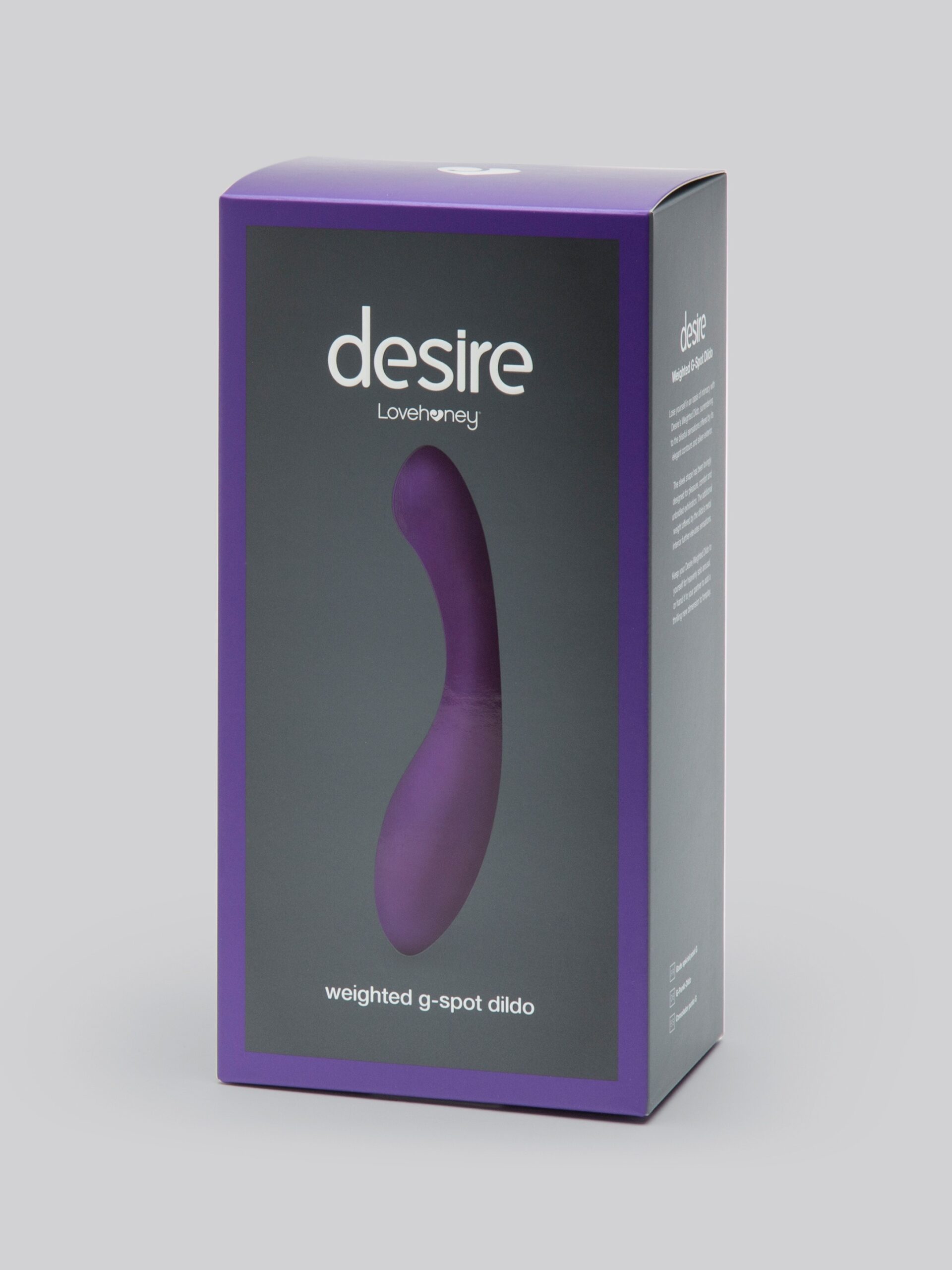 Desire Luxury Weighted Curved Silicone Dildo - Image 6