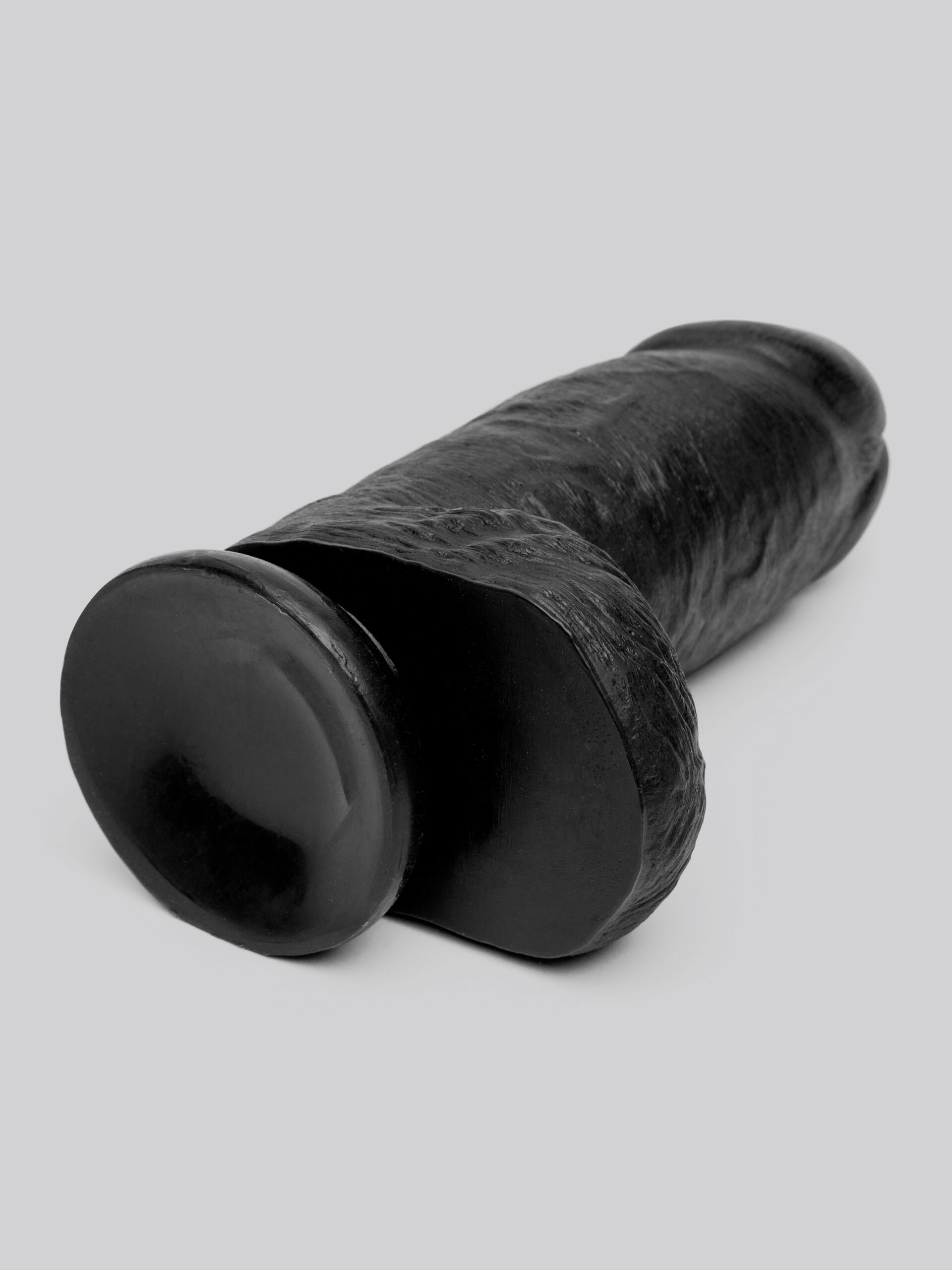 King Cock Mega Chubby Realistic Black Suction Cup Dildo 7 Inch - Image 3