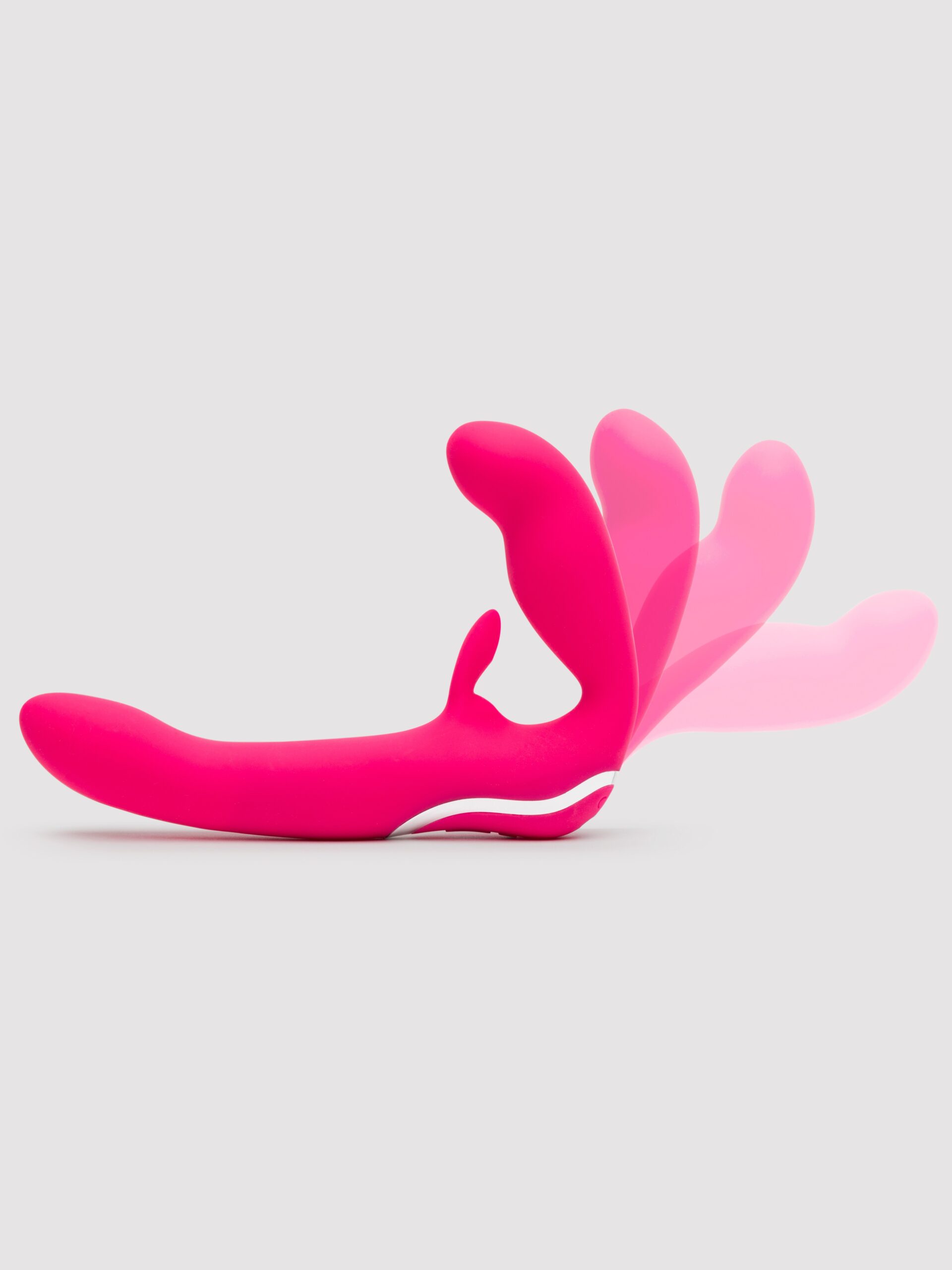 Happy Rabbit Rechargeable Vibrating Strapless Strap-On - Image 3