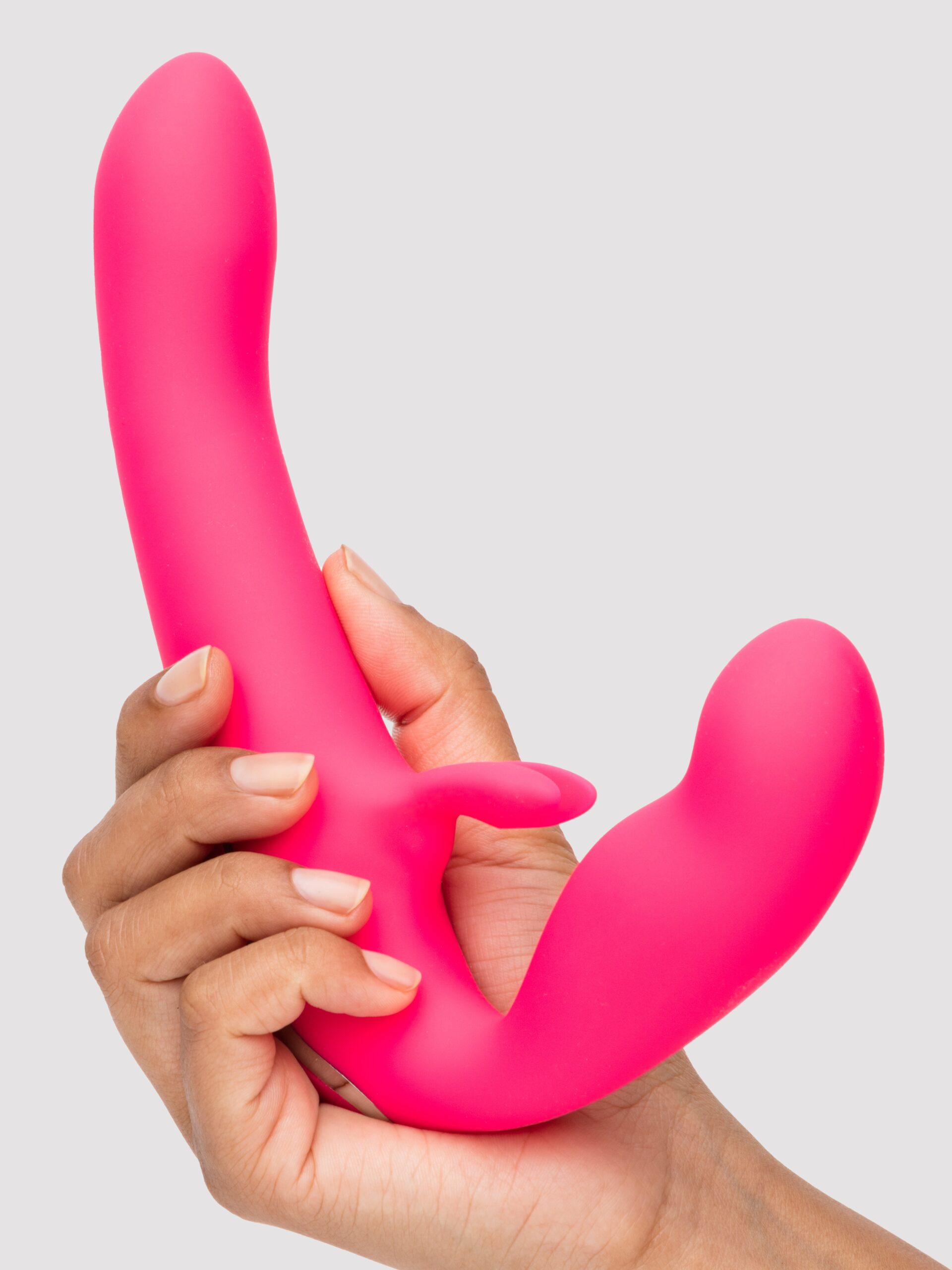 Happy Rabbit Rechargeable Vibrating Strapless Strap-On - Image 5