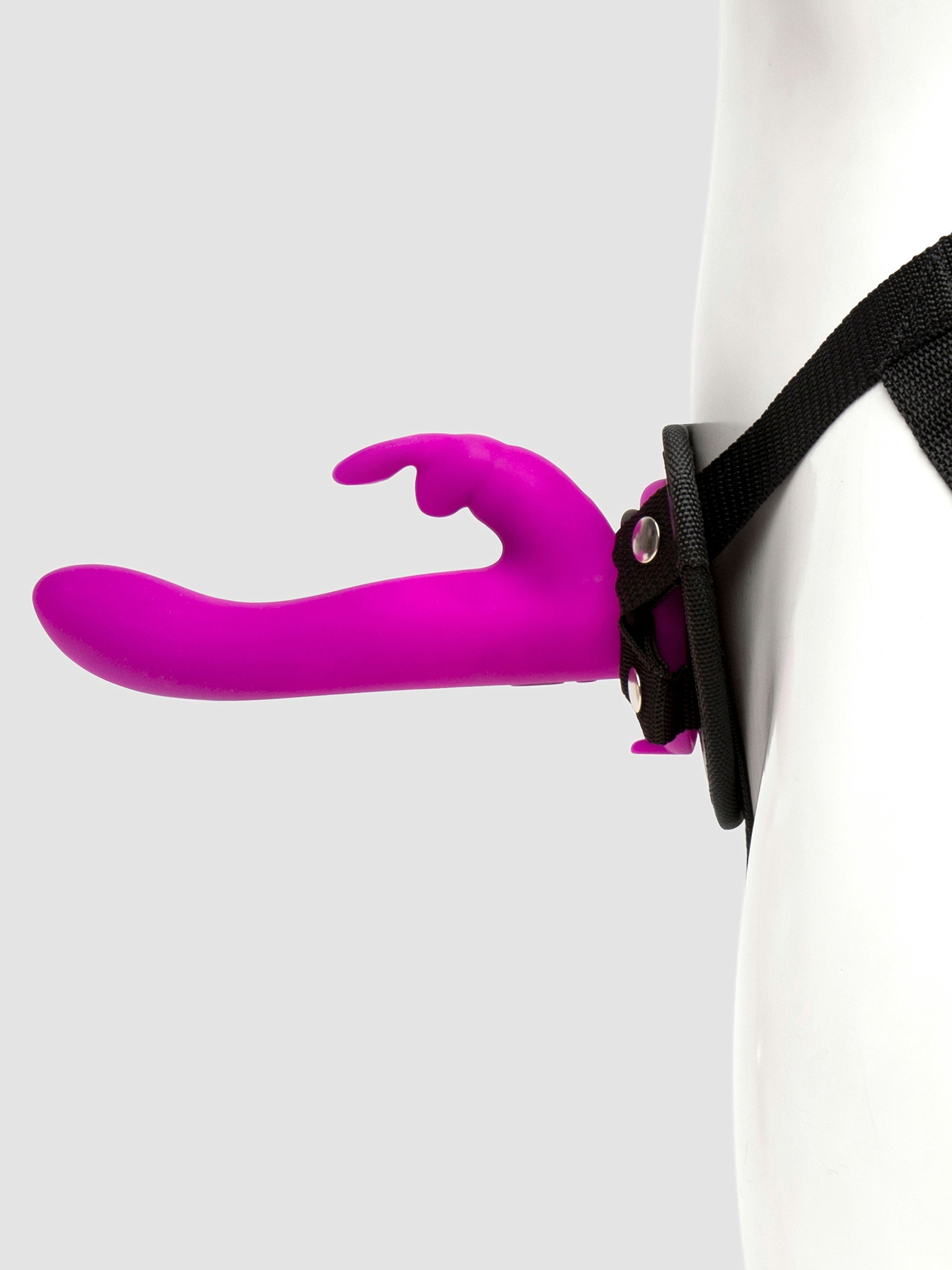 Happy Rabbit Rechargeable Vibrating Strap-On Harness Set - Image 3