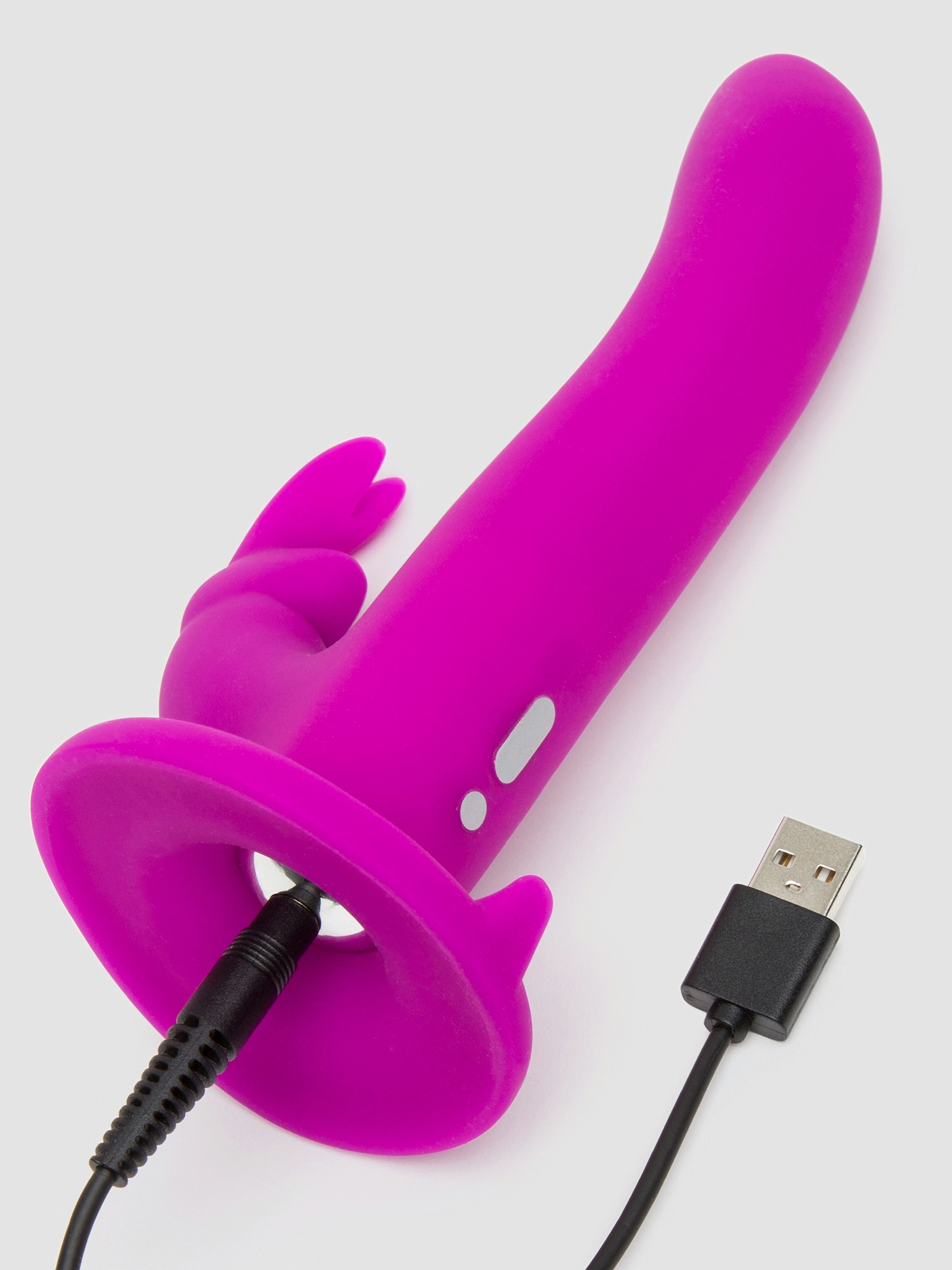 Happy Rabbit Rechargeable Vibrating Strap-On Harness Set - Image 5