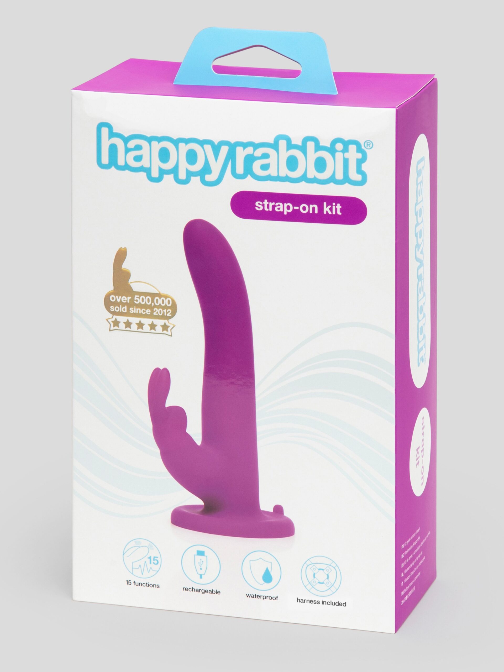 Happy Rabbit Rechargeable Vibrating Strap-On Harness Set - Image 6