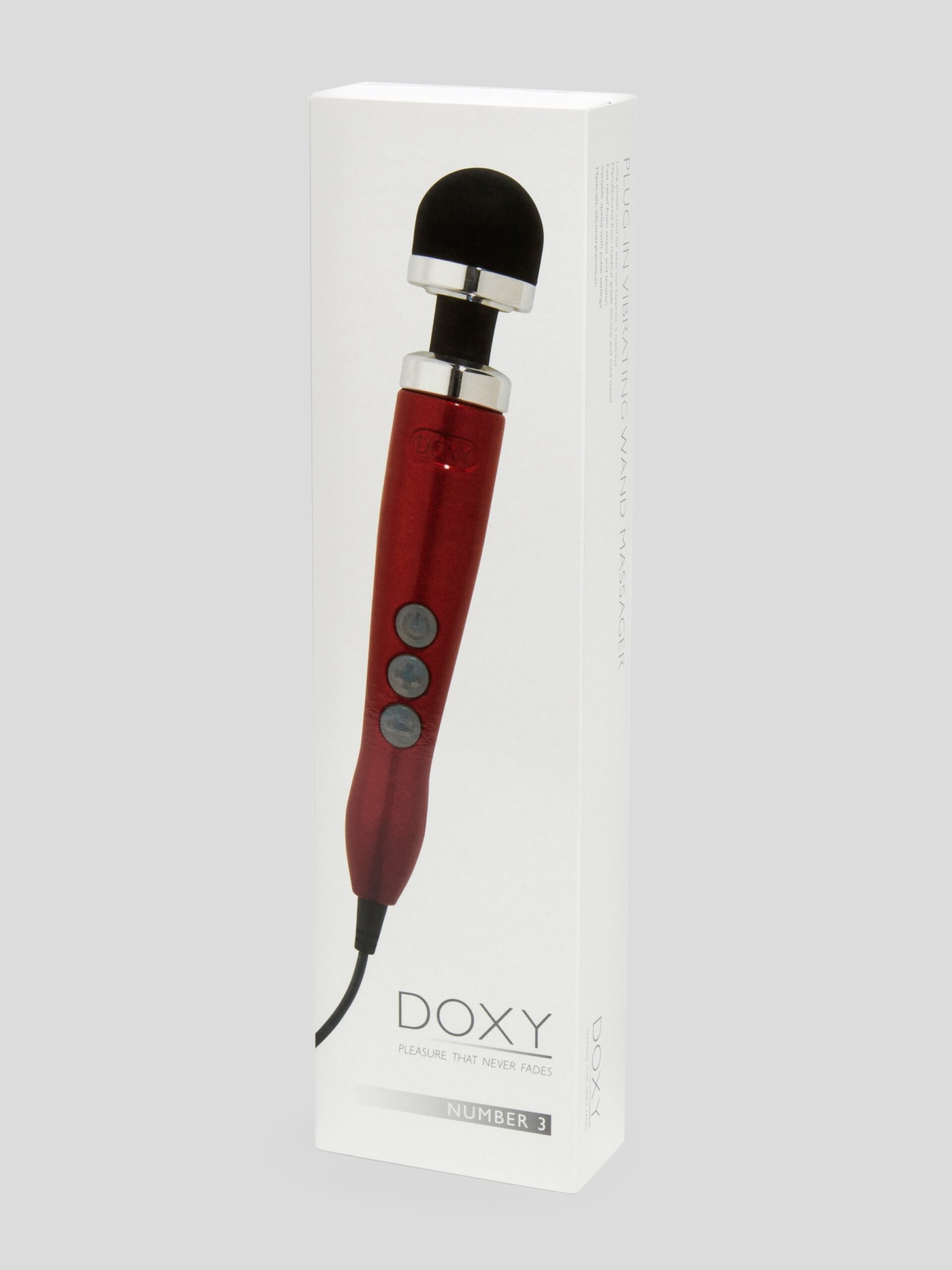 Doxy Number 3 Candy Extra Powerful Travel Wand Massager - Image 5