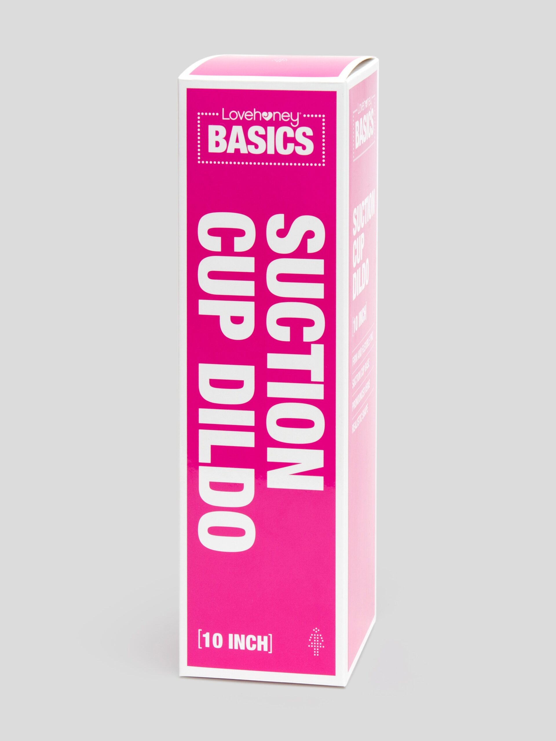 BASICS Clear Suction Cup Dildo 10 Inch - Image 6