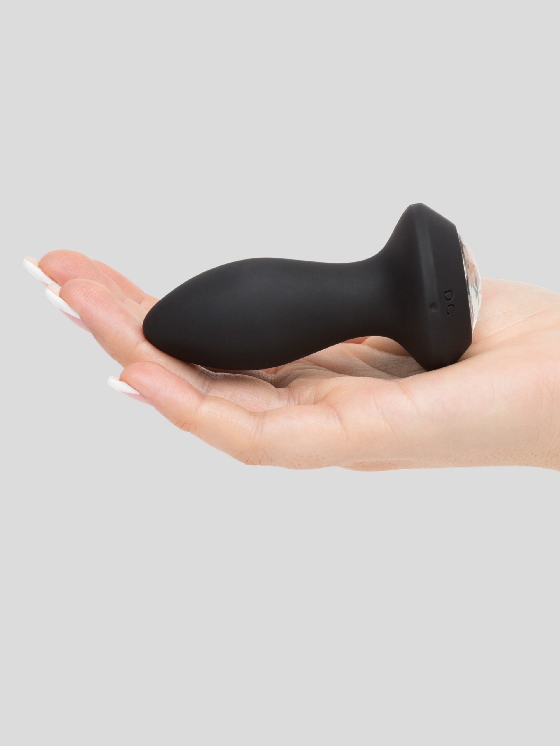 Power Gem Rechargeable Vibrating Silicone Butt Plug 3 Inch - Image 5