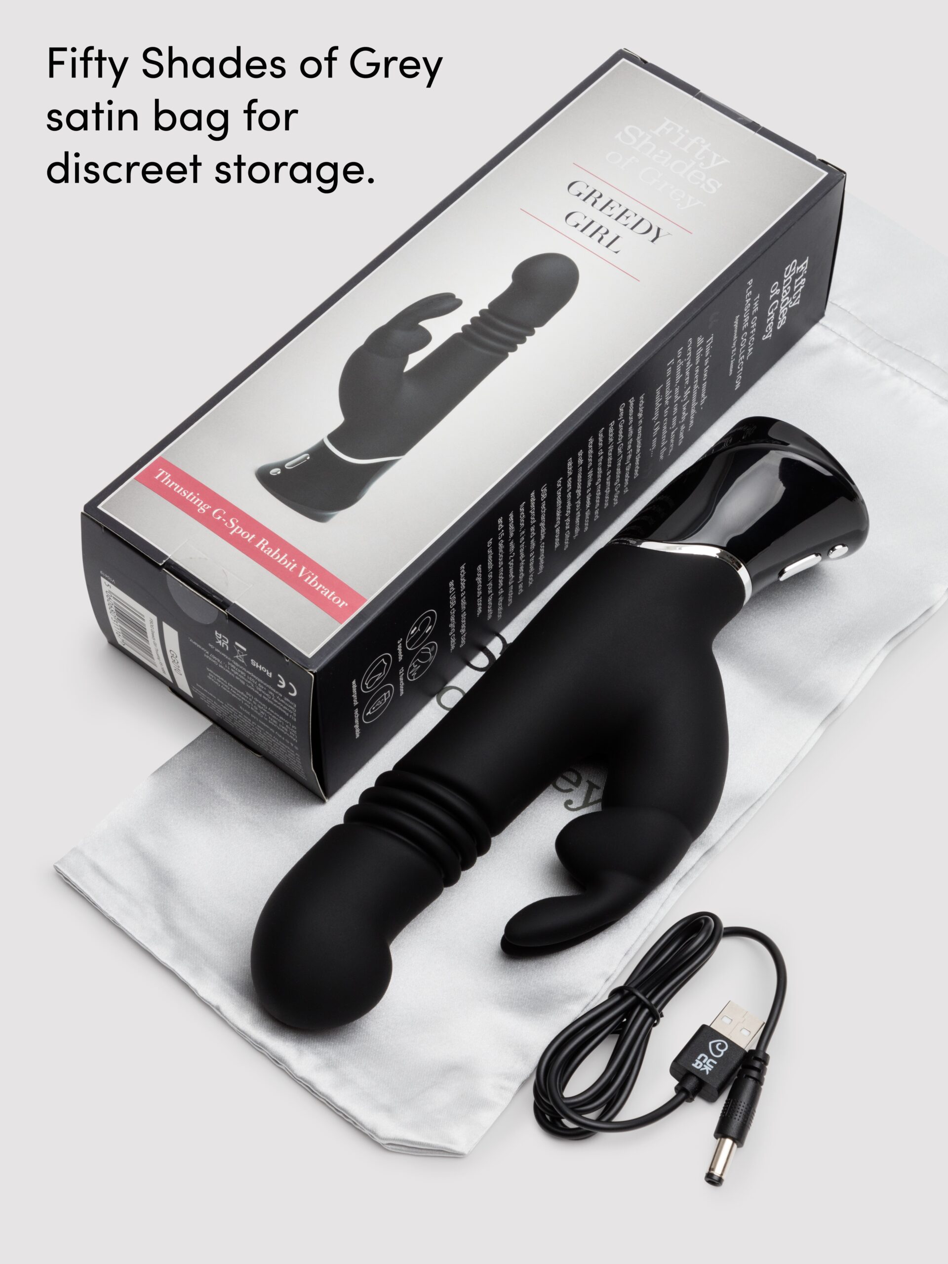 Fifty Shades of Grey Greedy Girl Thrusting Rabbit Vibrator - Image 7