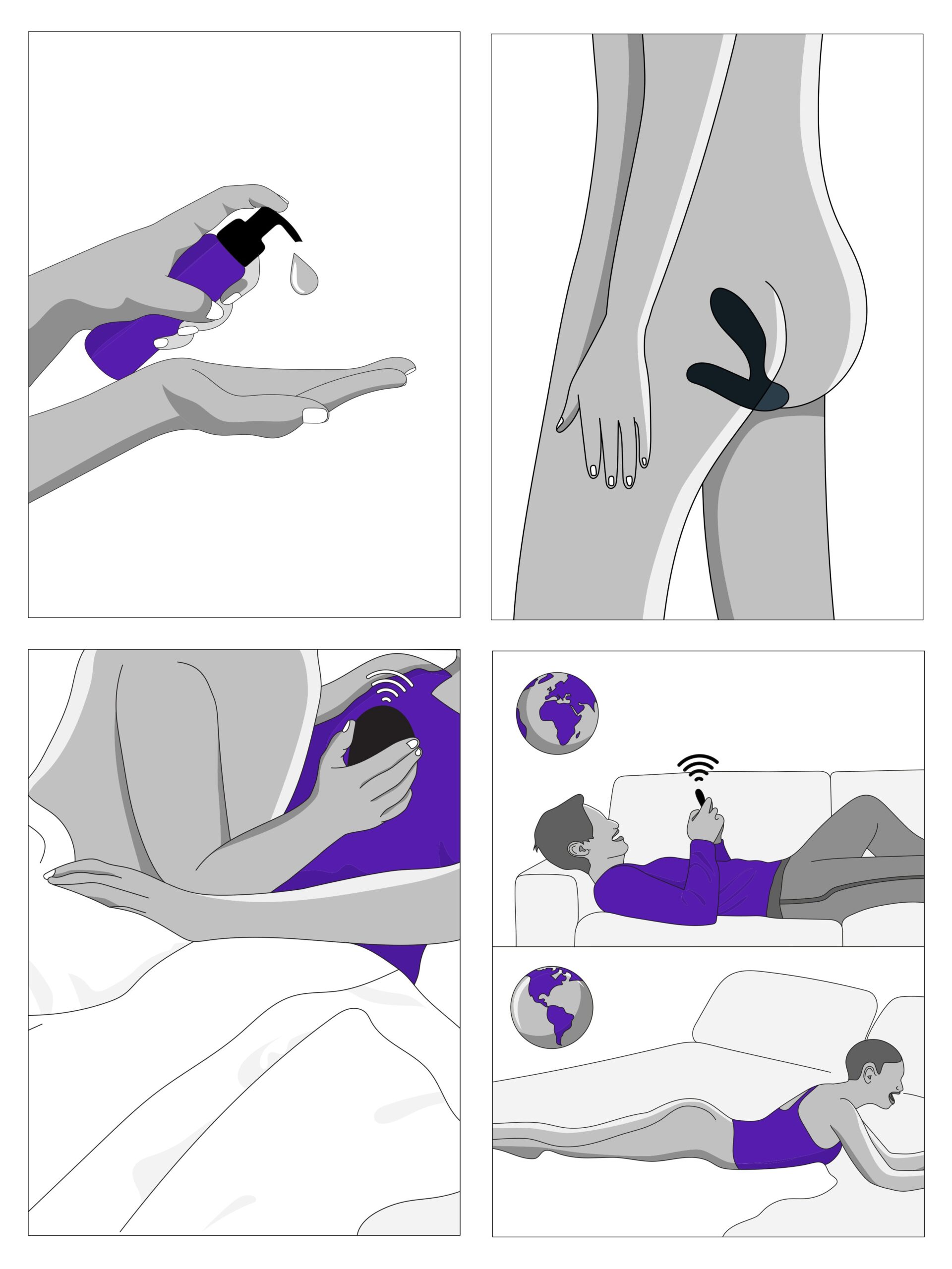 We-Vibe Vector App and Remote Controlled Rechargeable Prostate Massager - Image 4