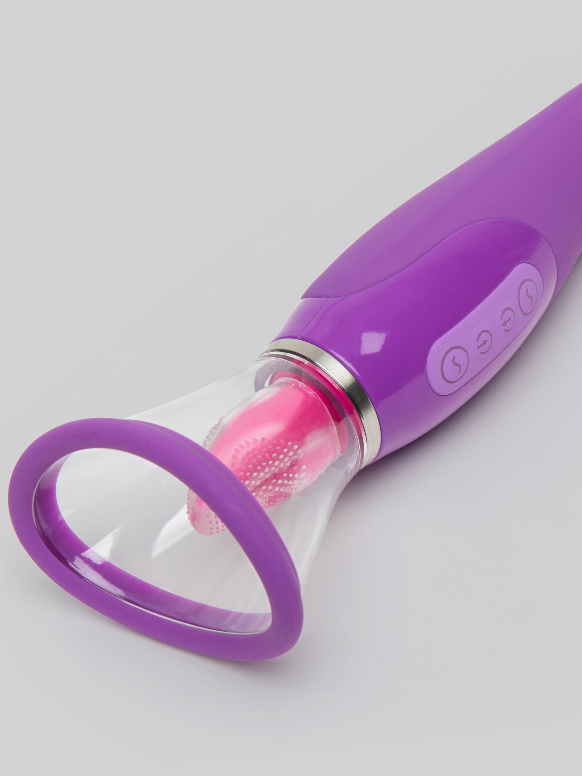 Fantasy for Her Vibrating Pussy Pump and Tongue Vibrator Kit - Image 3
