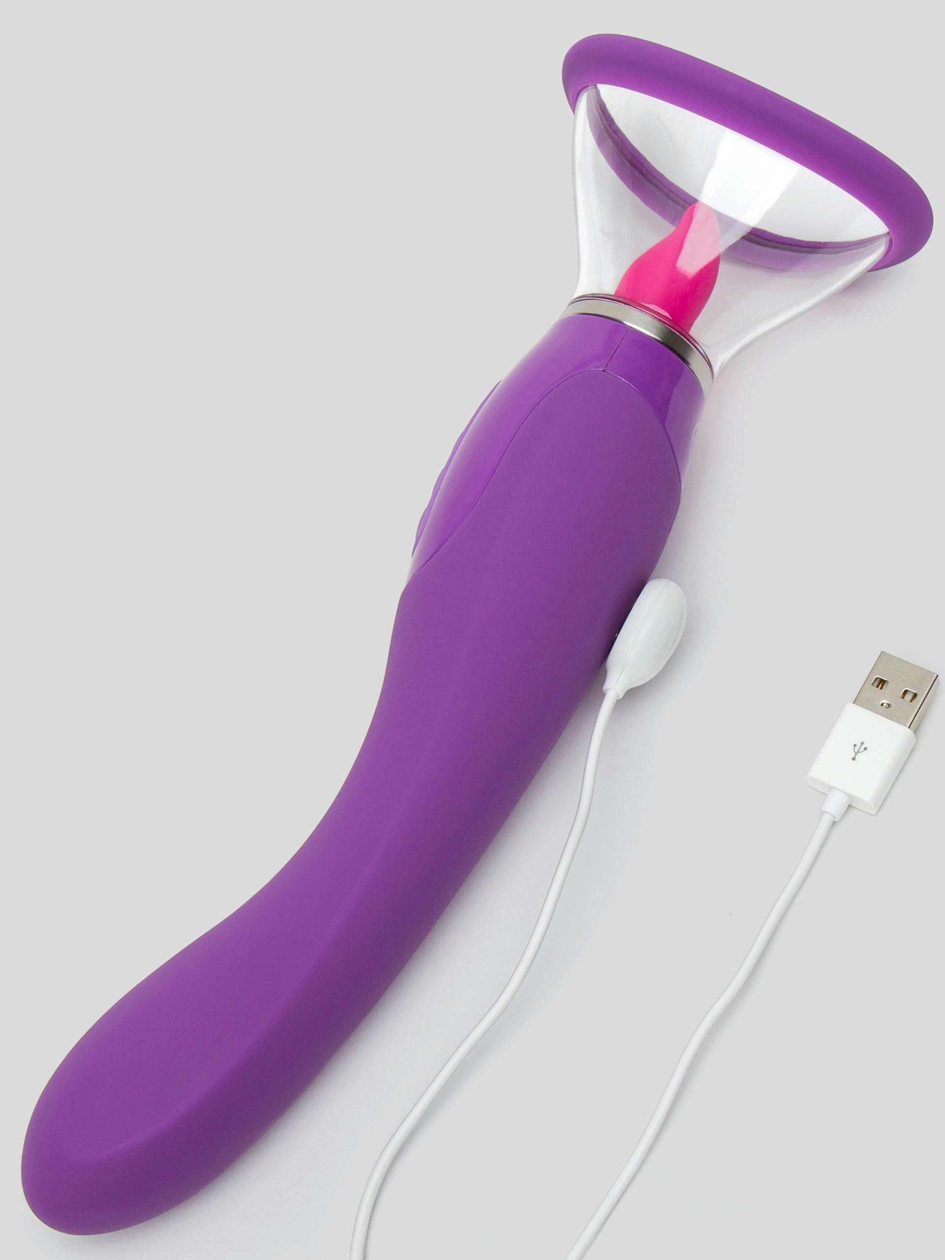 Fantasy for Her Vibrating Pussy Pump and Tongue Vibrator Kit - Image 4