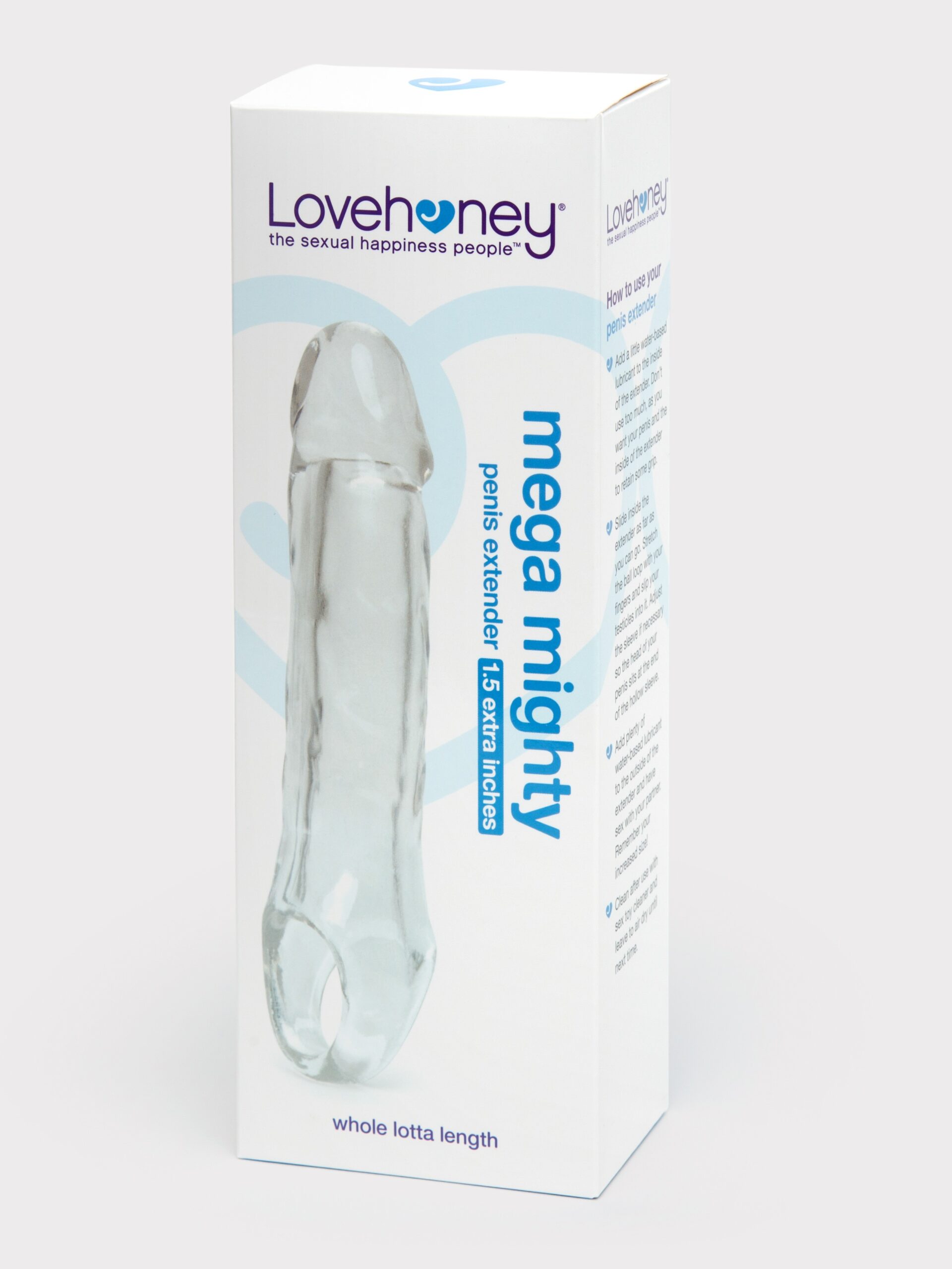 Lovehoney Mega Mighty 1.5 Extra Inches Penis Extender with Ball Loop - Image 5