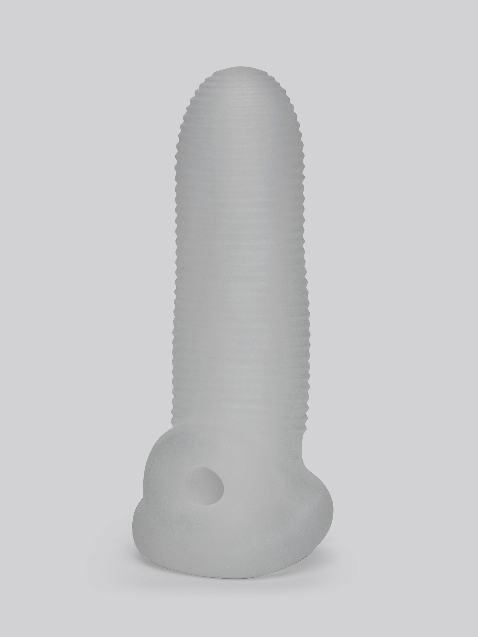Perfect Fit Fat Boy Micro Ribbed 5.5 Inch Penis Sleeve with Ball Loop - Image 2