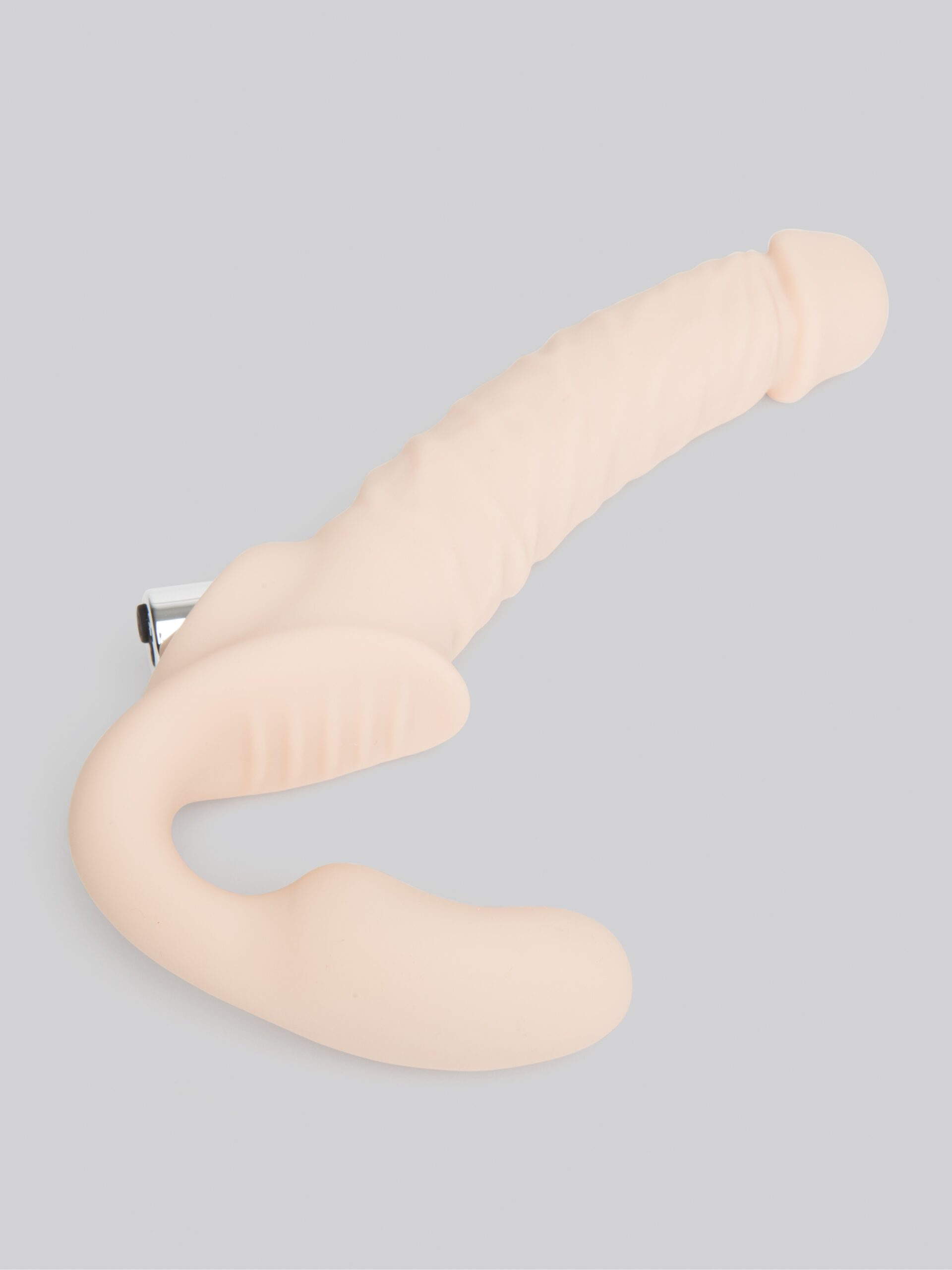 Lifelike Lover Luxe Posable Realistic Vibrating Strapless Strap-On - Image 3