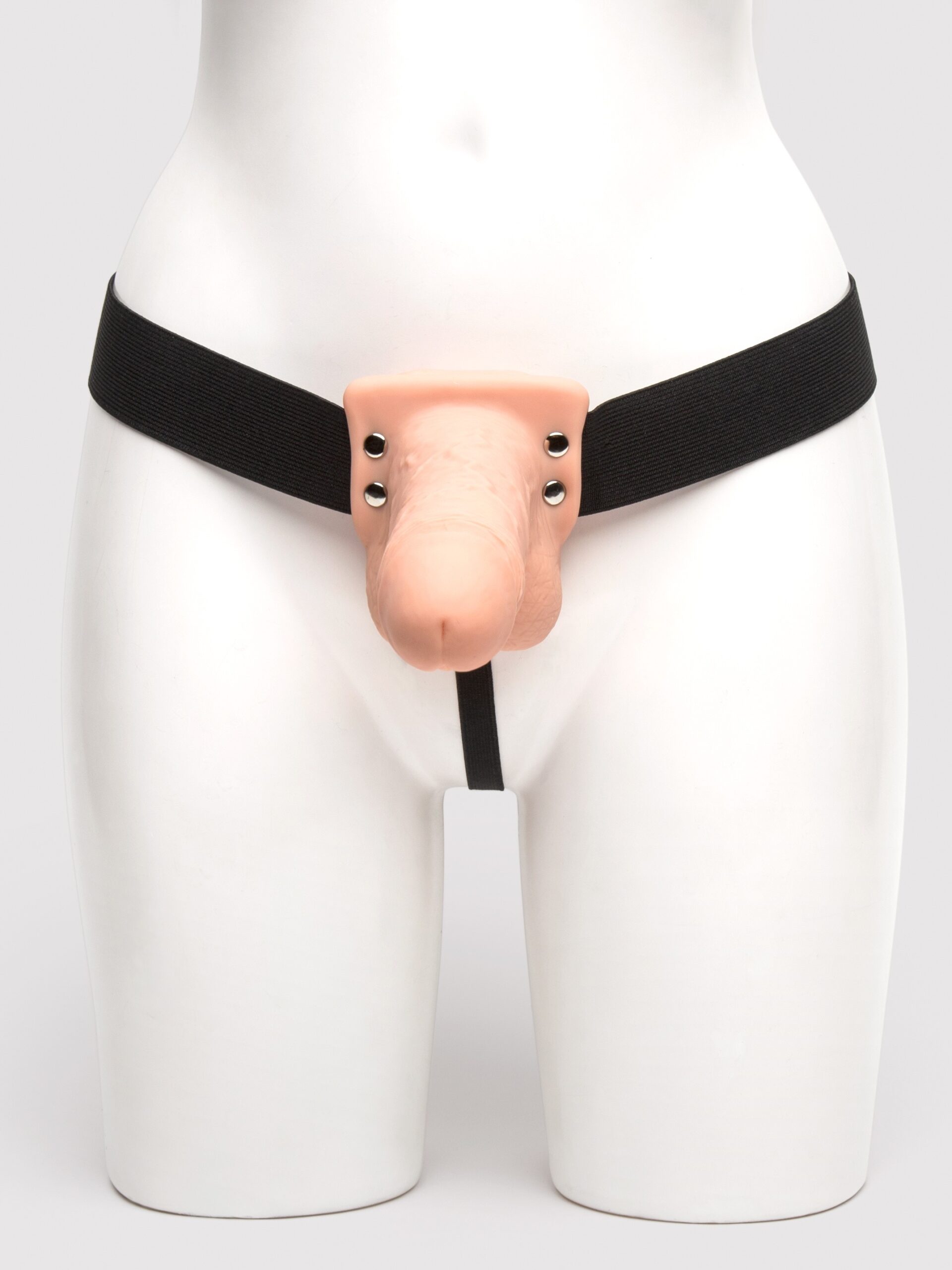 Fetish Fantasy Hollow 10 Function Vibrating Strap-On 7 Inch - Image 2
