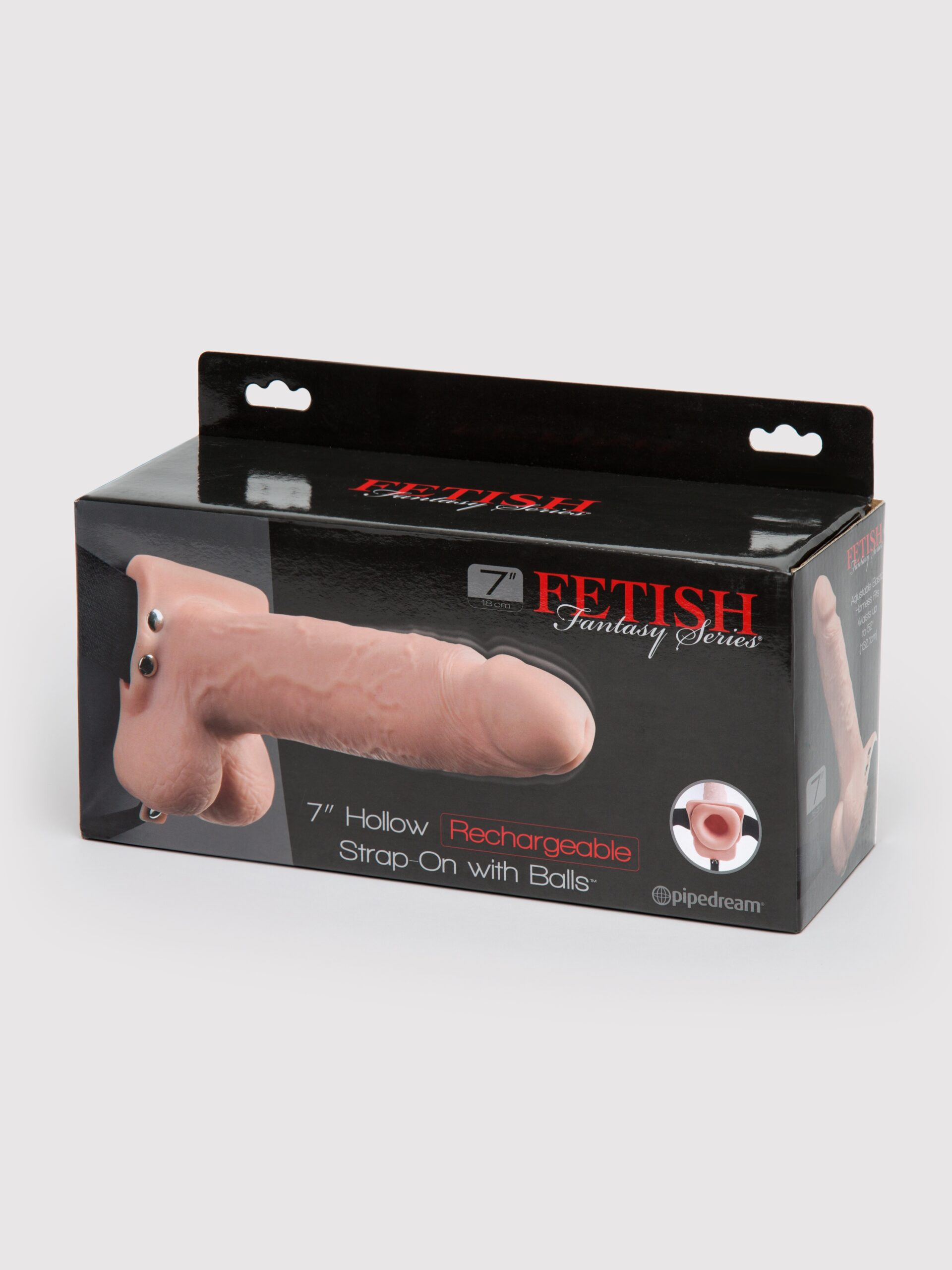 Fetish Fantasy Hollow 10 Function Vibrating Strap-On 7 Inch - Image 6
